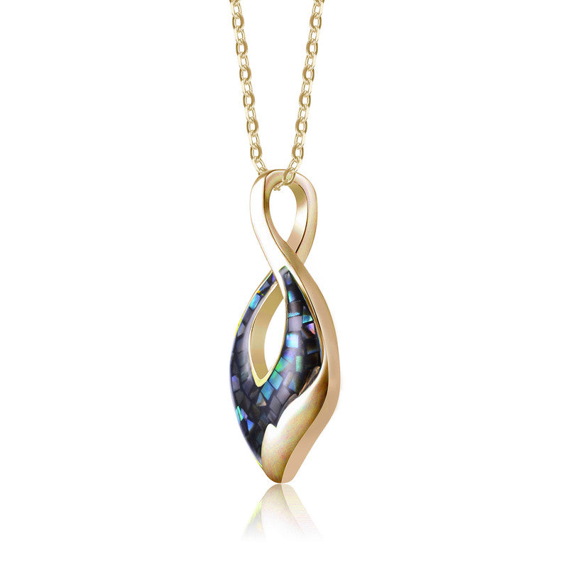 Océan Abalone Pendant Necklace GENEVIVE