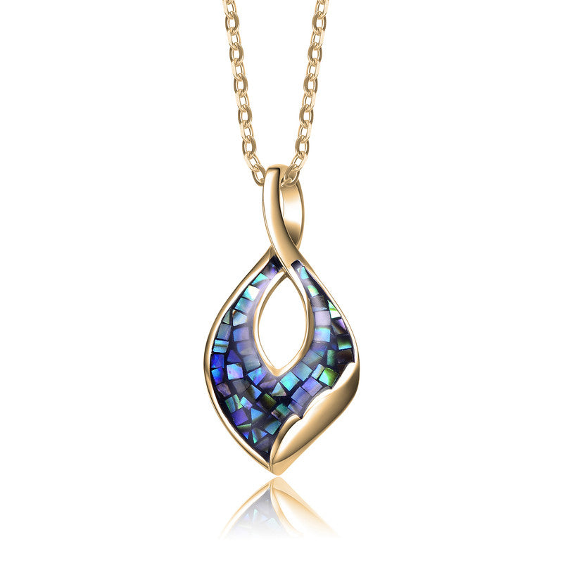 Océan Abalone Pendant Necklace GENEVIVE