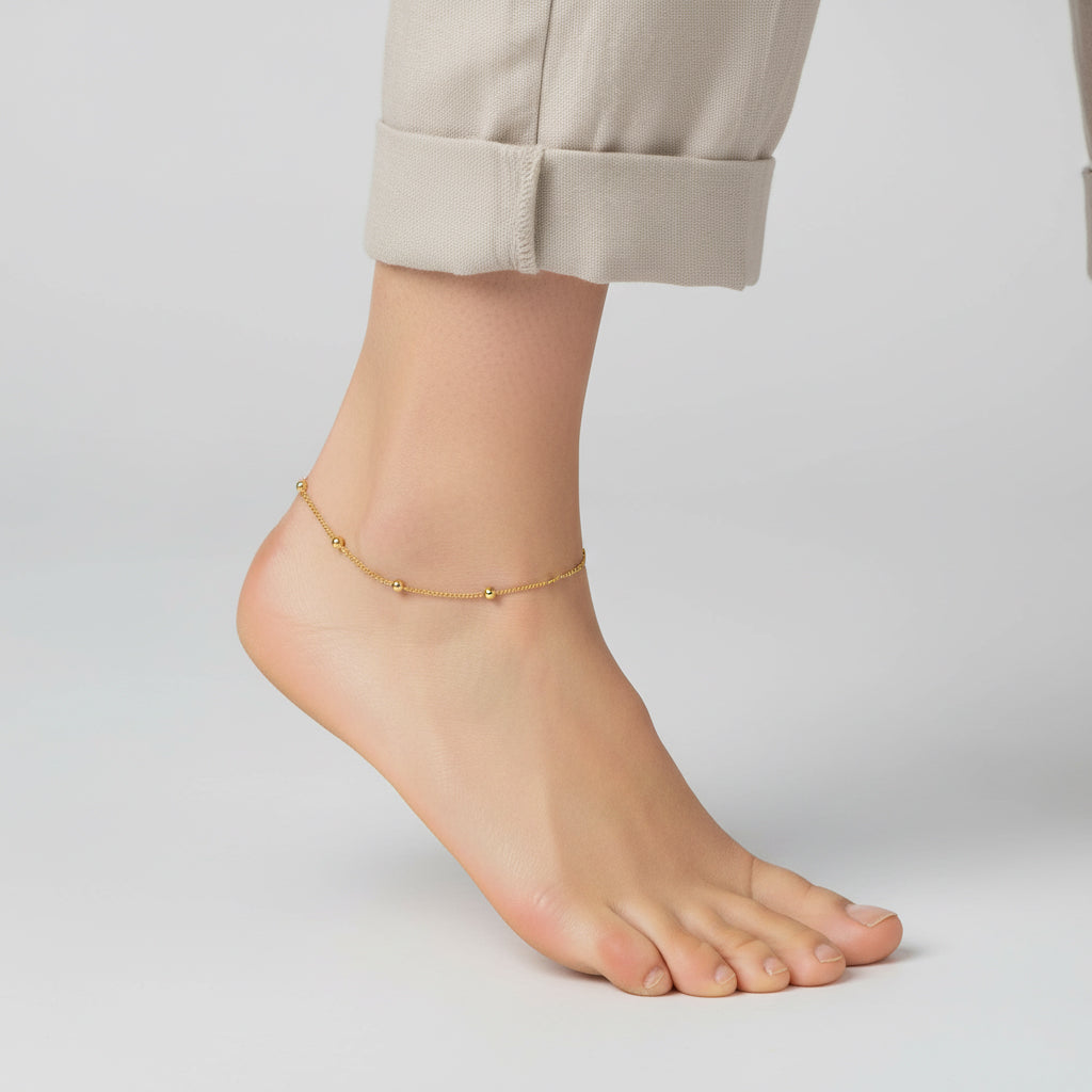 Sophie Bead Couture Adjustable Length Anklet GENEVIVE