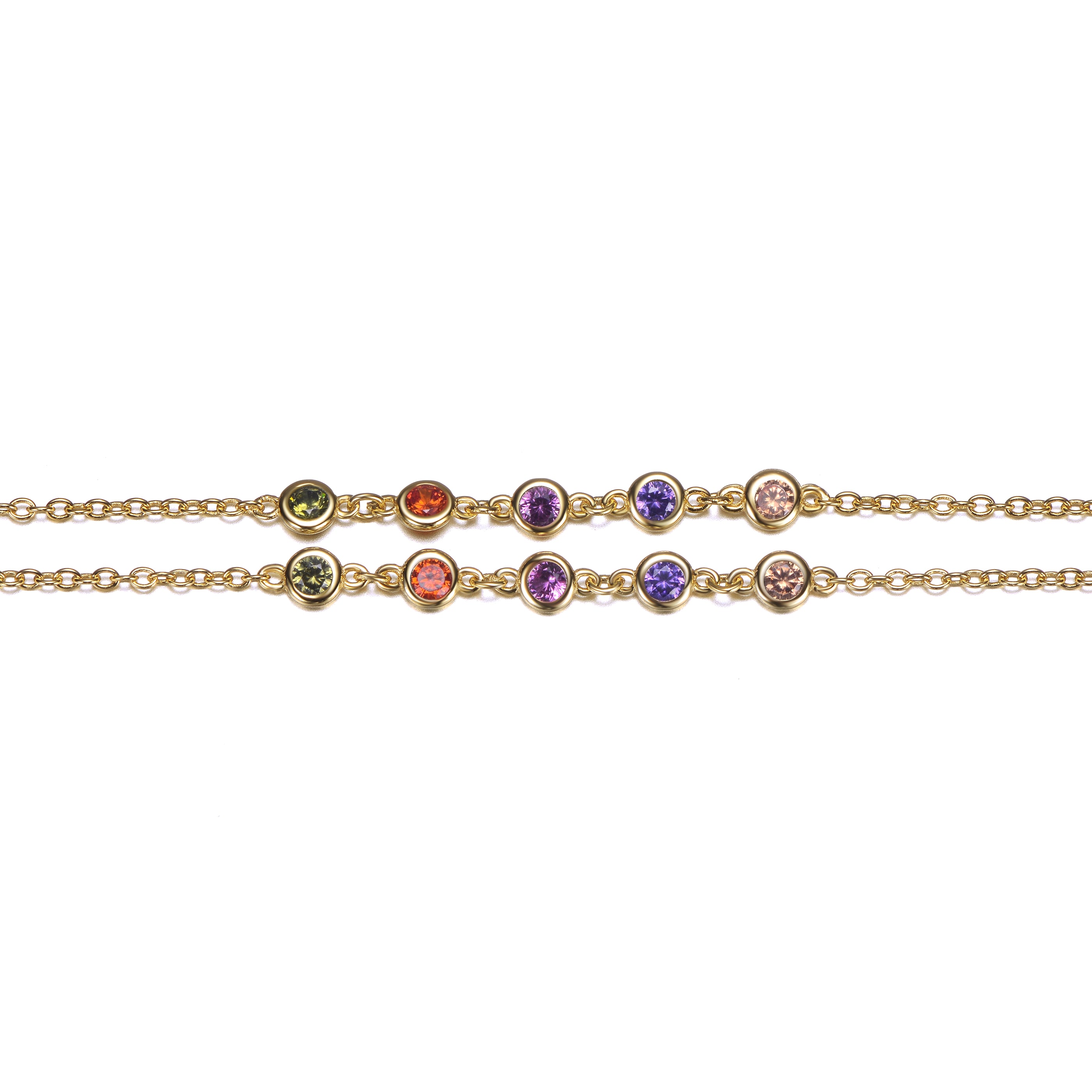 Daphne Couture Adjustable Length Anklet GENEVIVE