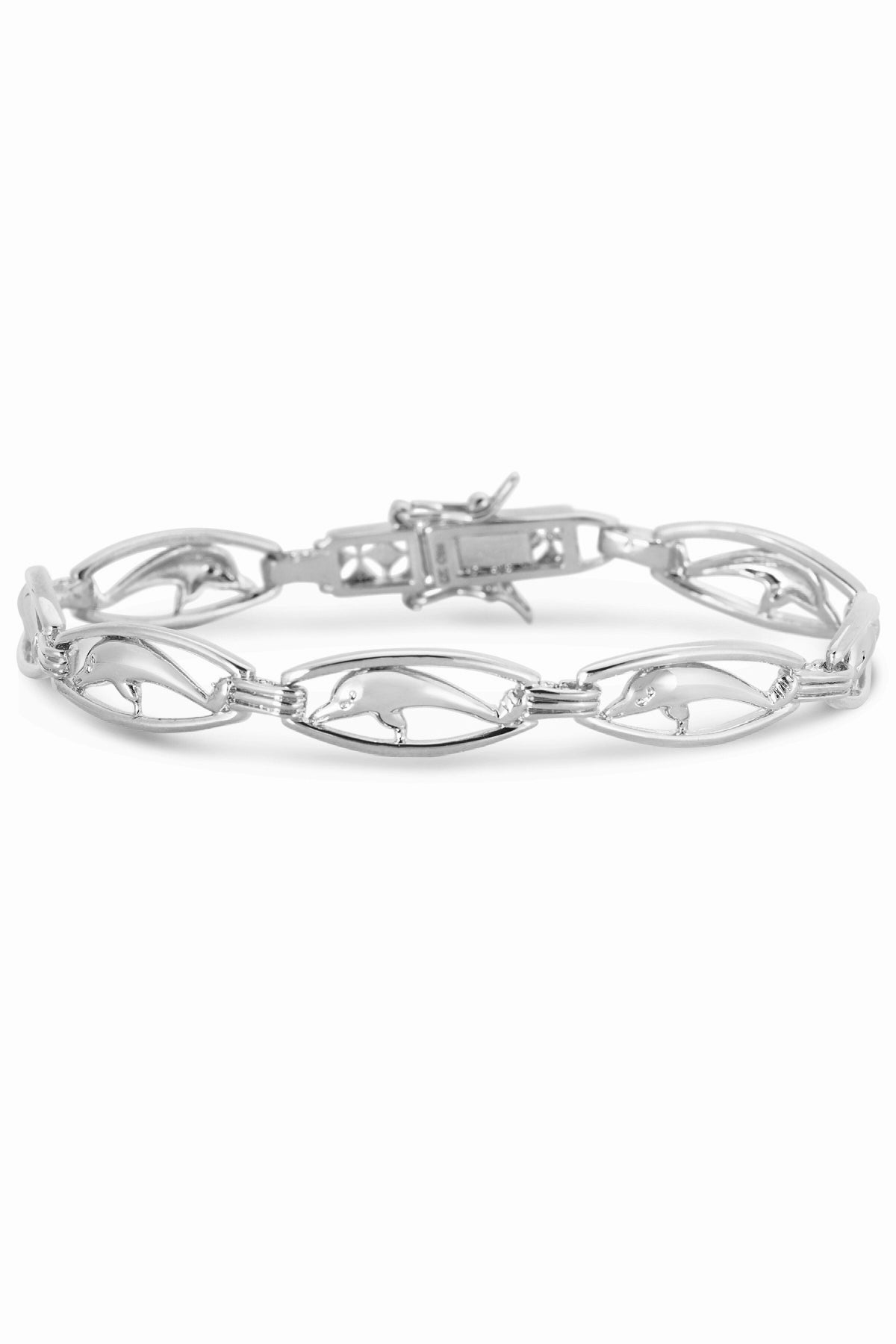 Fabienne Dolphin Circle Link Last Pair Bracelet GENEVIVE