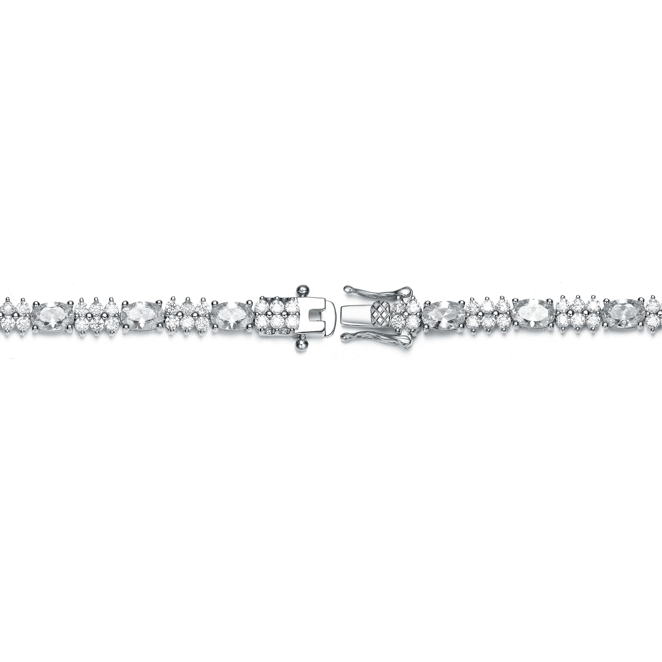 Alsace Silver CZ Bracelet GENEVIVE