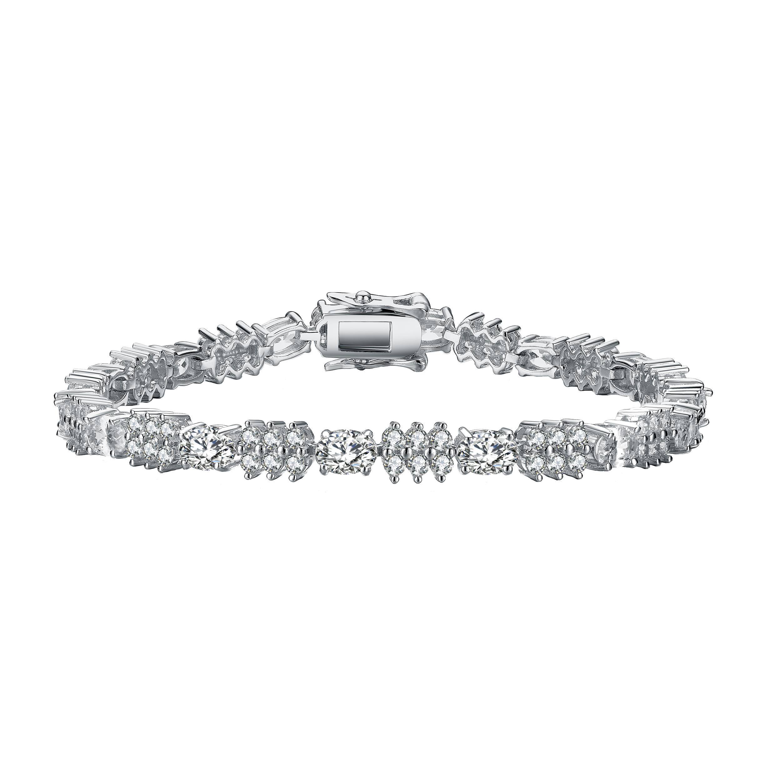 Alsace Silver CZ Bracelet GENEVIVE