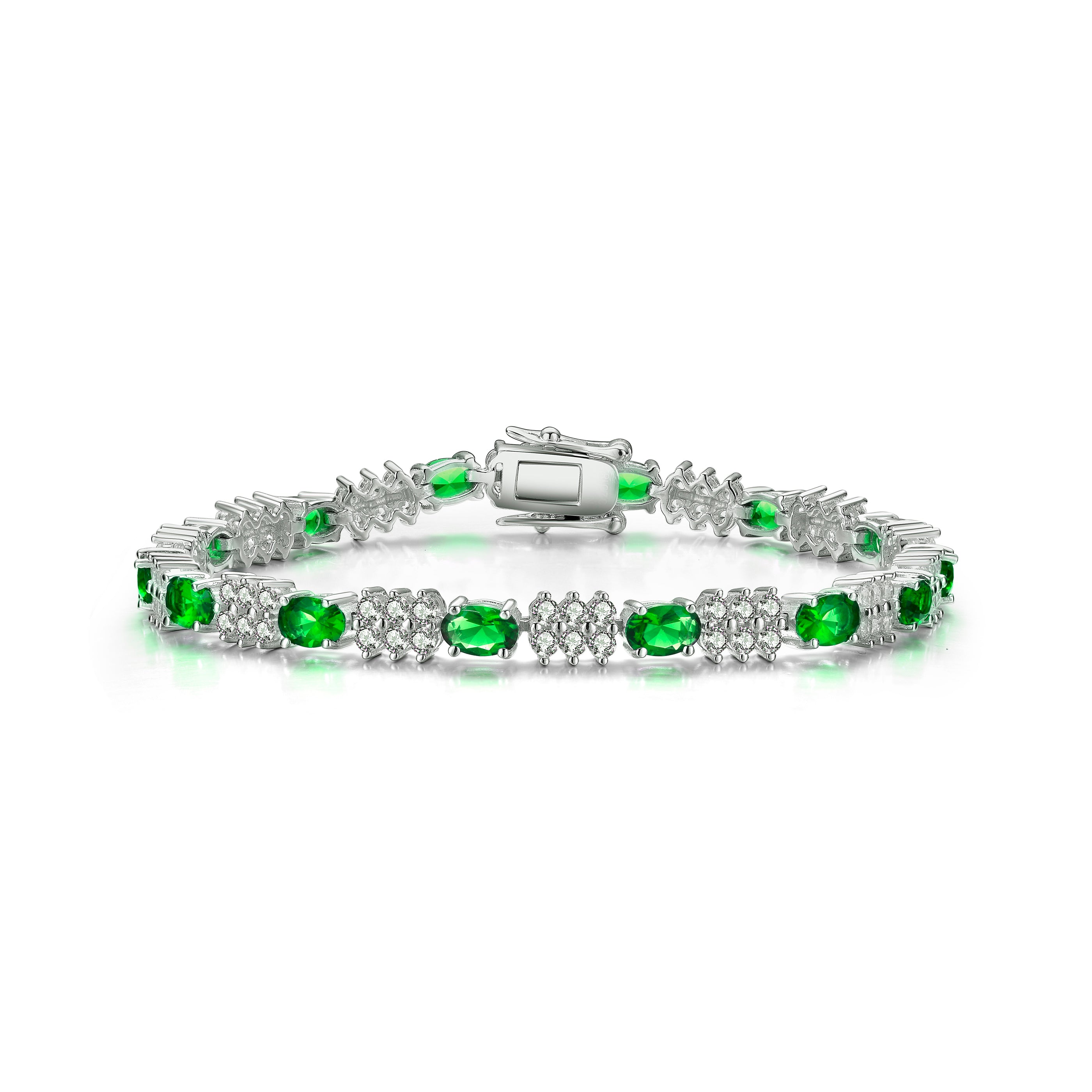 Alsace Silver CZ Bracelet GENEVIVE