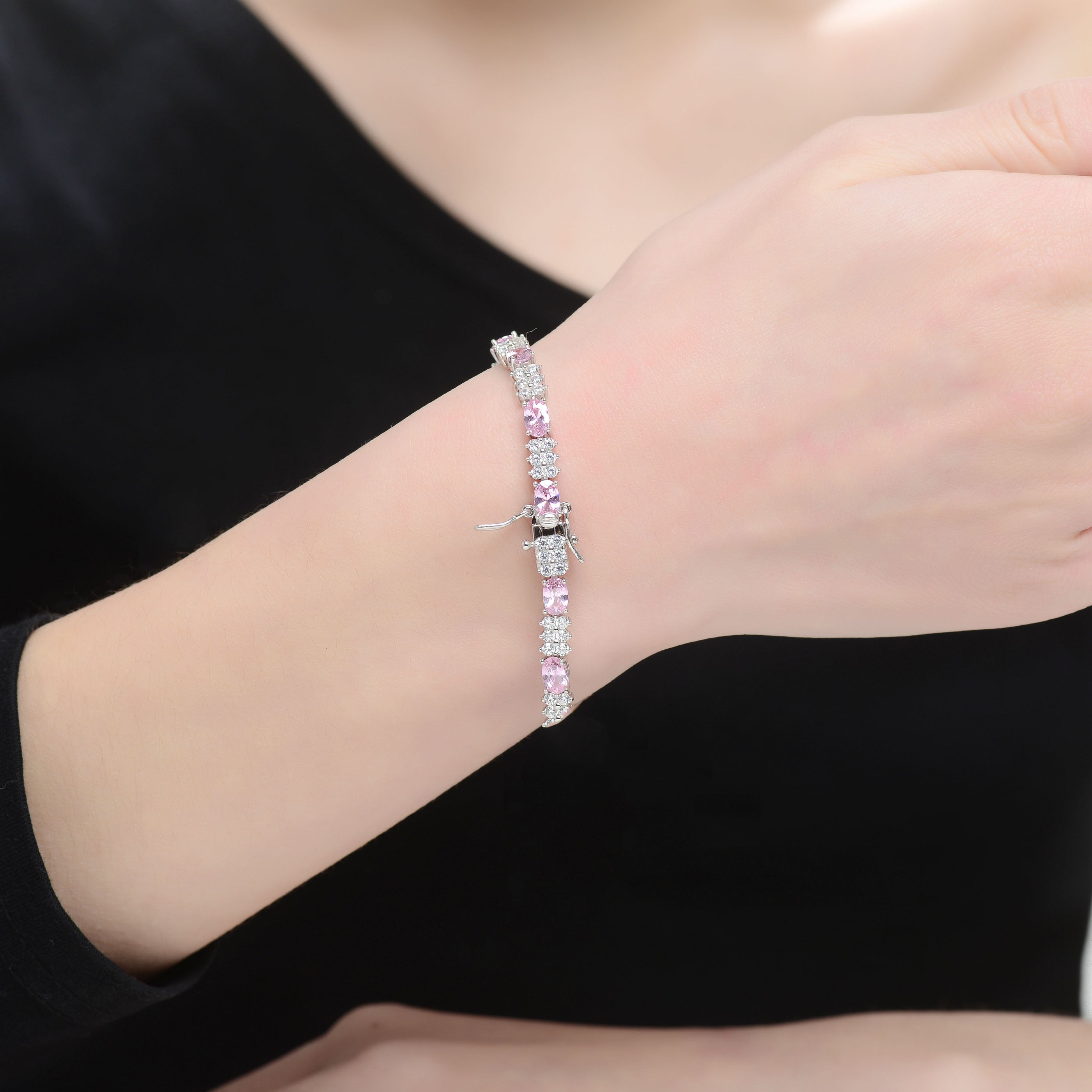 Alsace Silver CZ Bracelet GENEVIVE