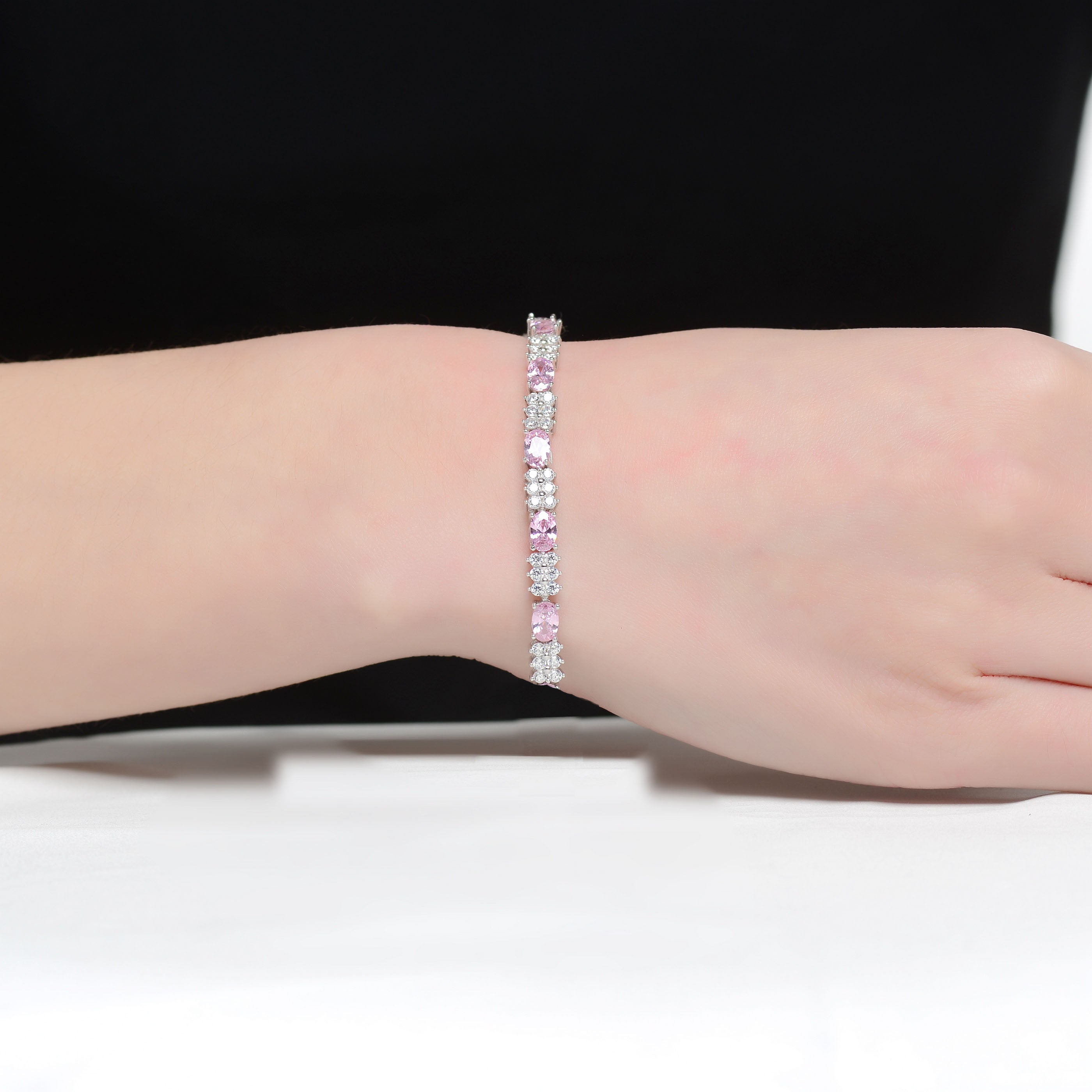 Alsace Silver CZ Bracelet GENEVIVE