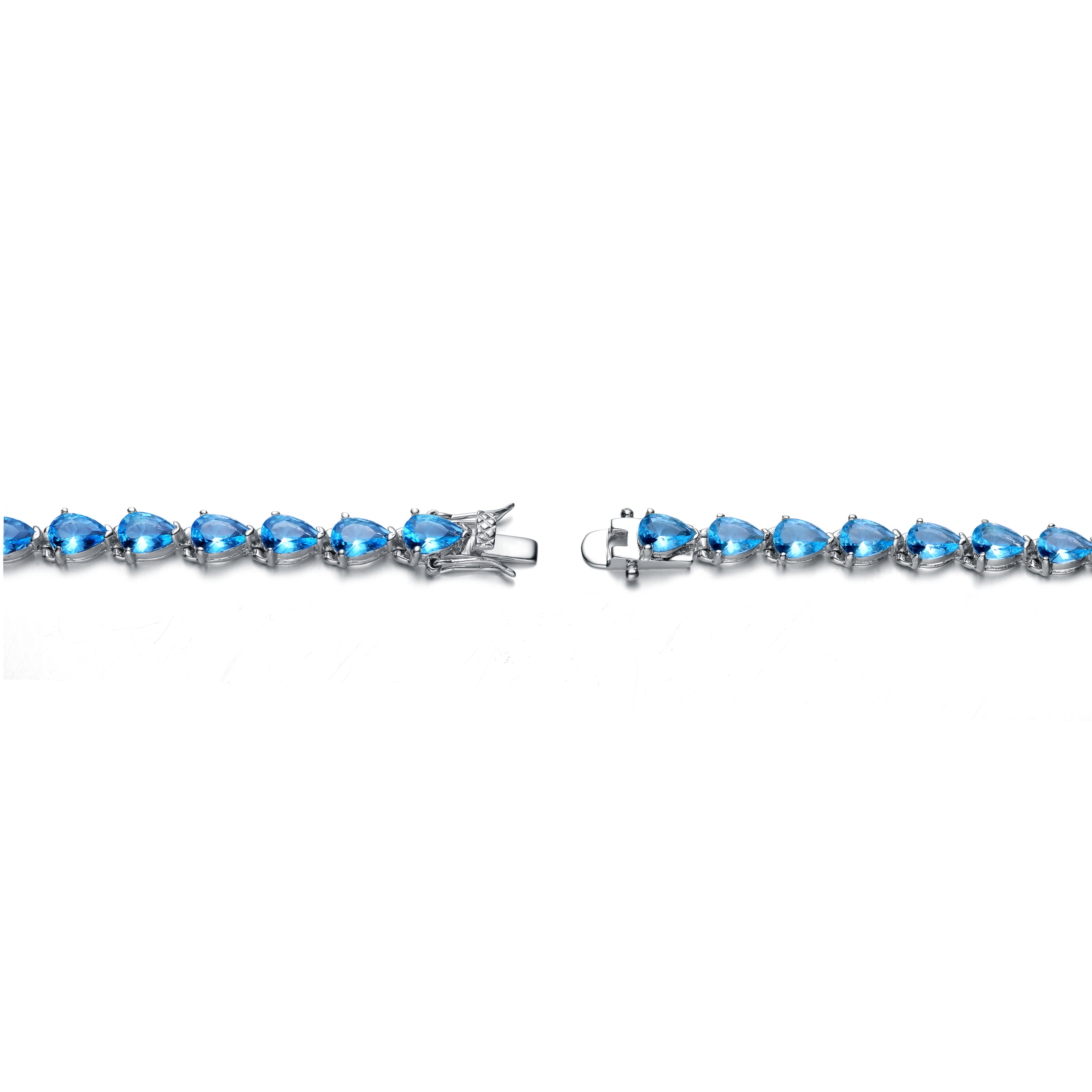 La Scène Blue Tennis Last Pair Bracelet GENEVIVE