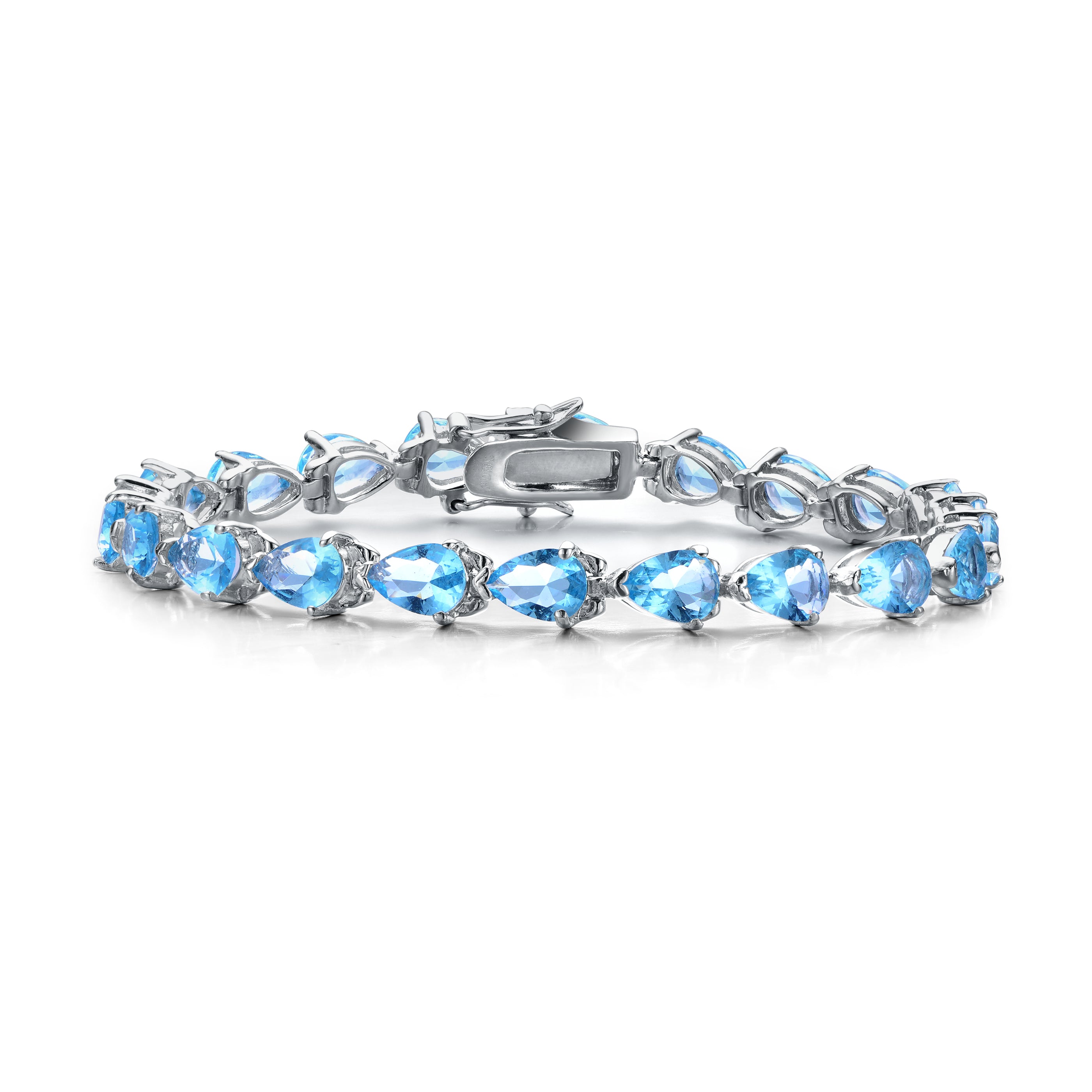 La Scène Blue Tennis Last Pair Bracelet GENEVIVE