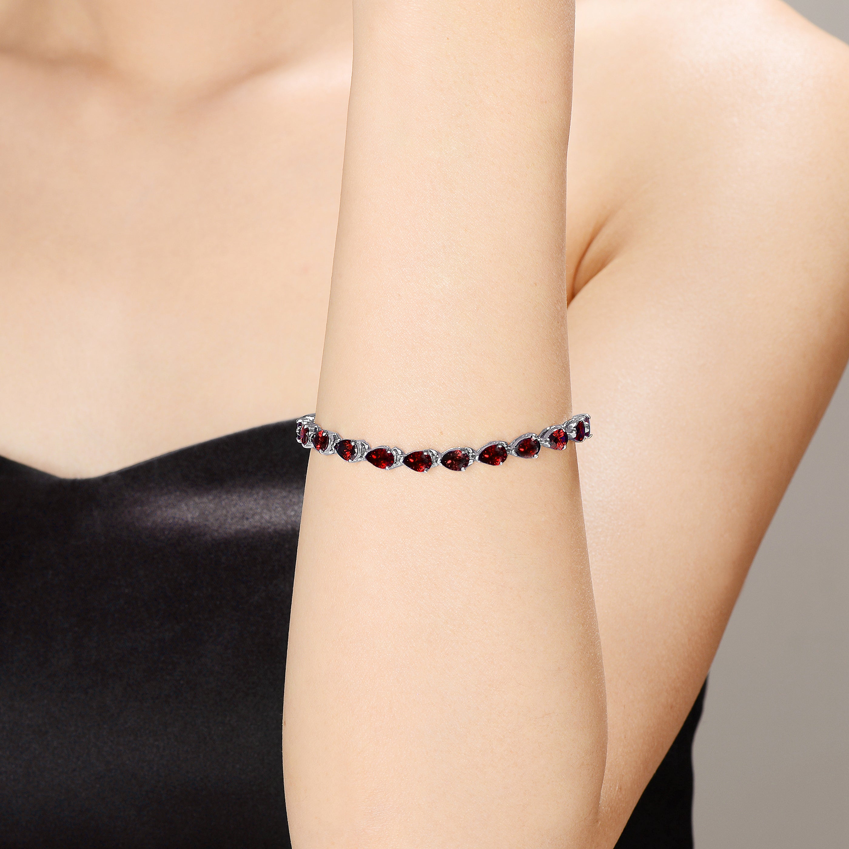 La Scène Blue Tennis Last Pair Bracelet GENEVIVE