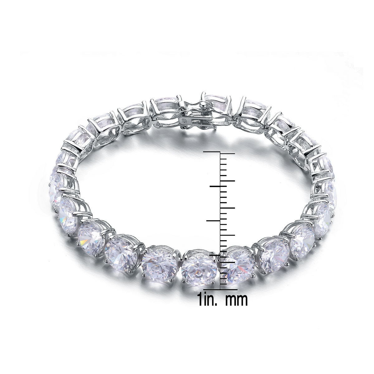 Isabelle Chunky Tennis Bracelet GENEVIVE