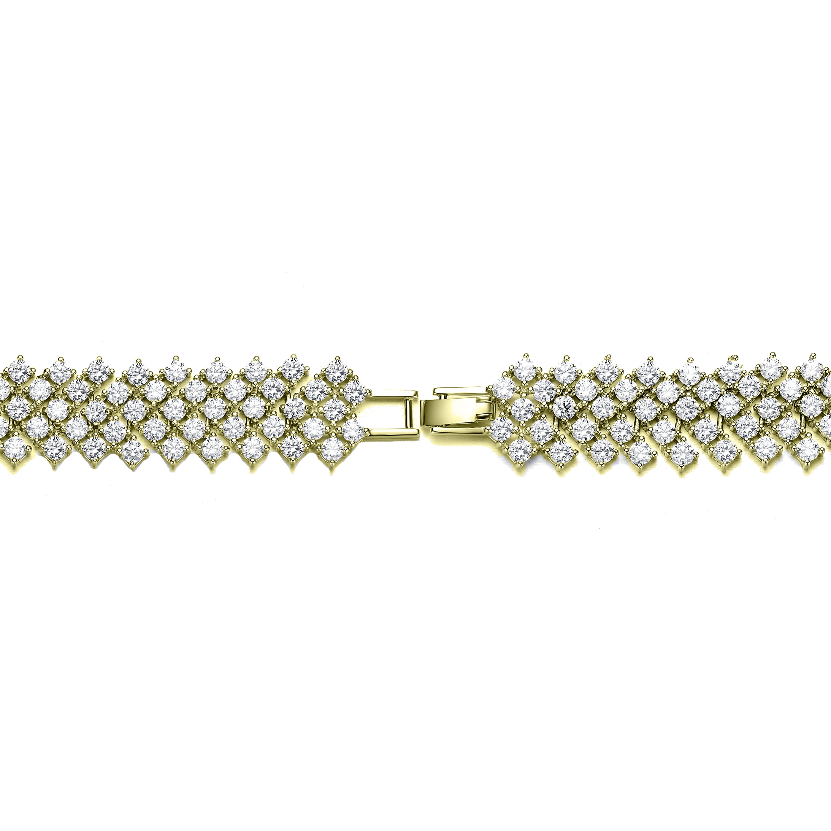 Colette 4-Row Tennis Bracelet GENEVIVE