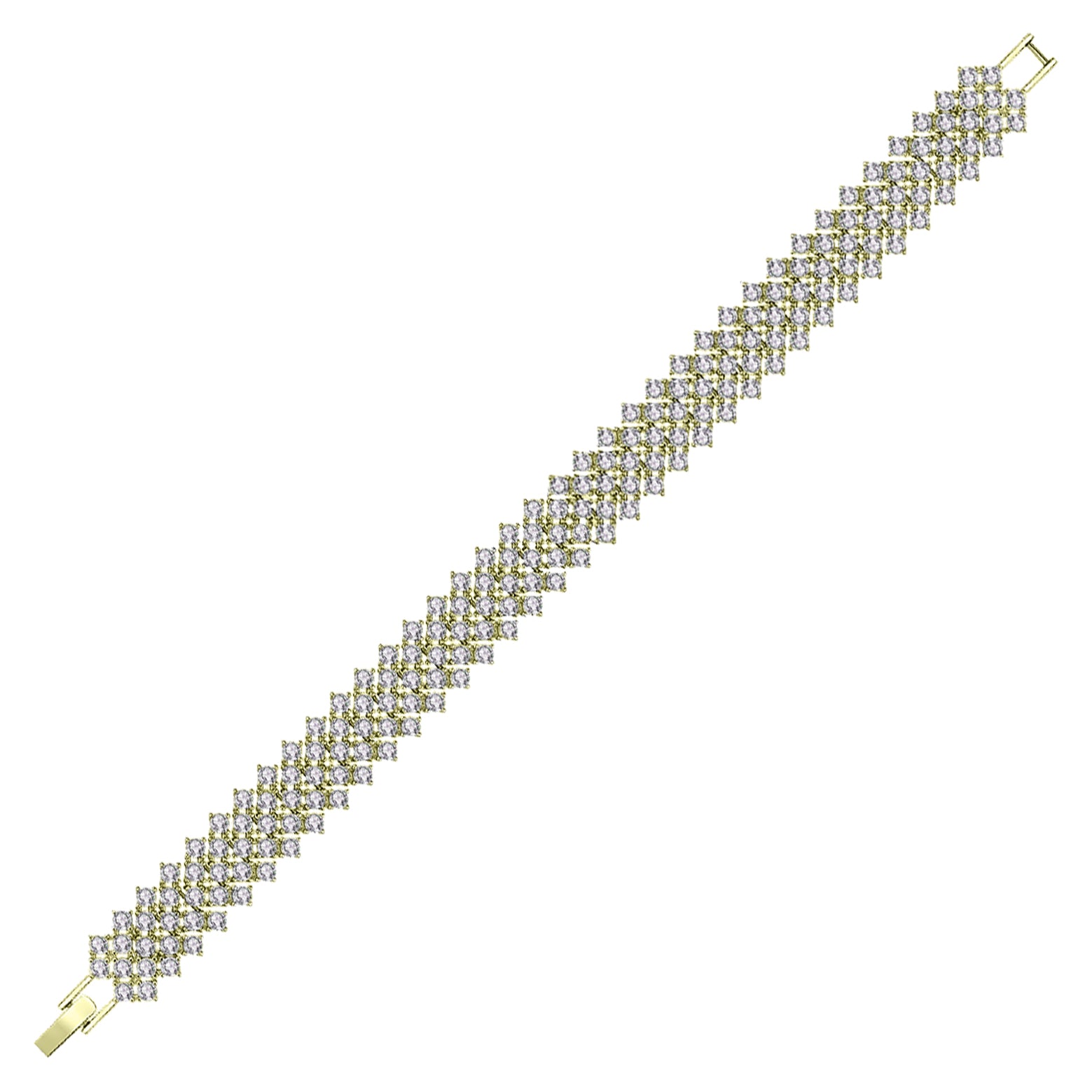 Colette 4-Row Tennis Bracelet GENEVIVE