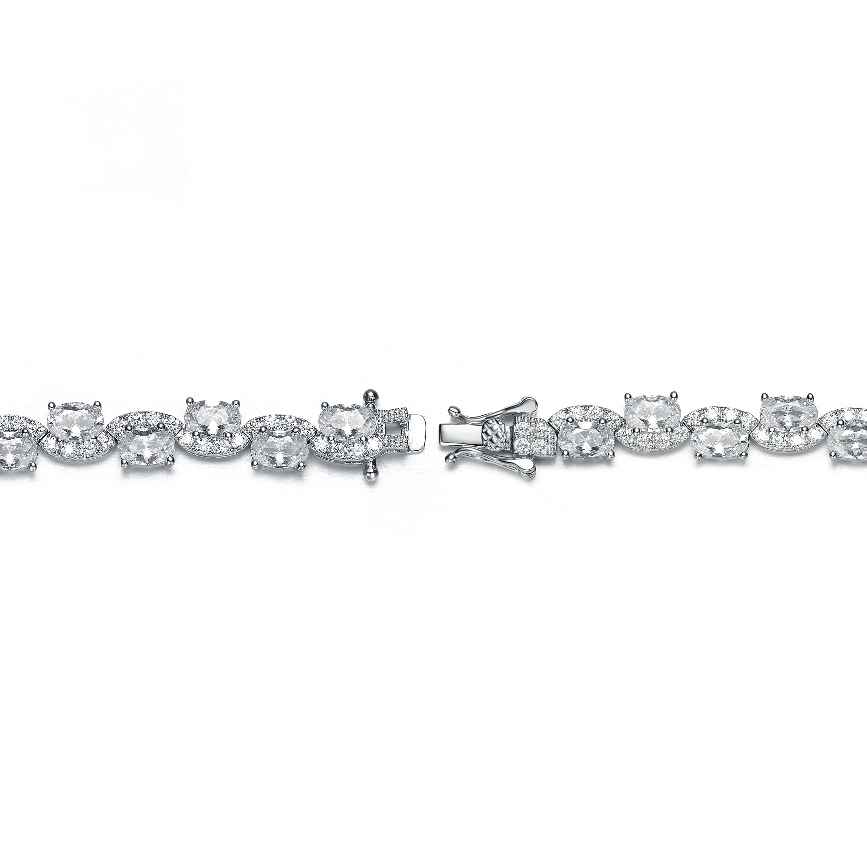 Amande Zig Zag Tennis Bracelet GENEVIVE