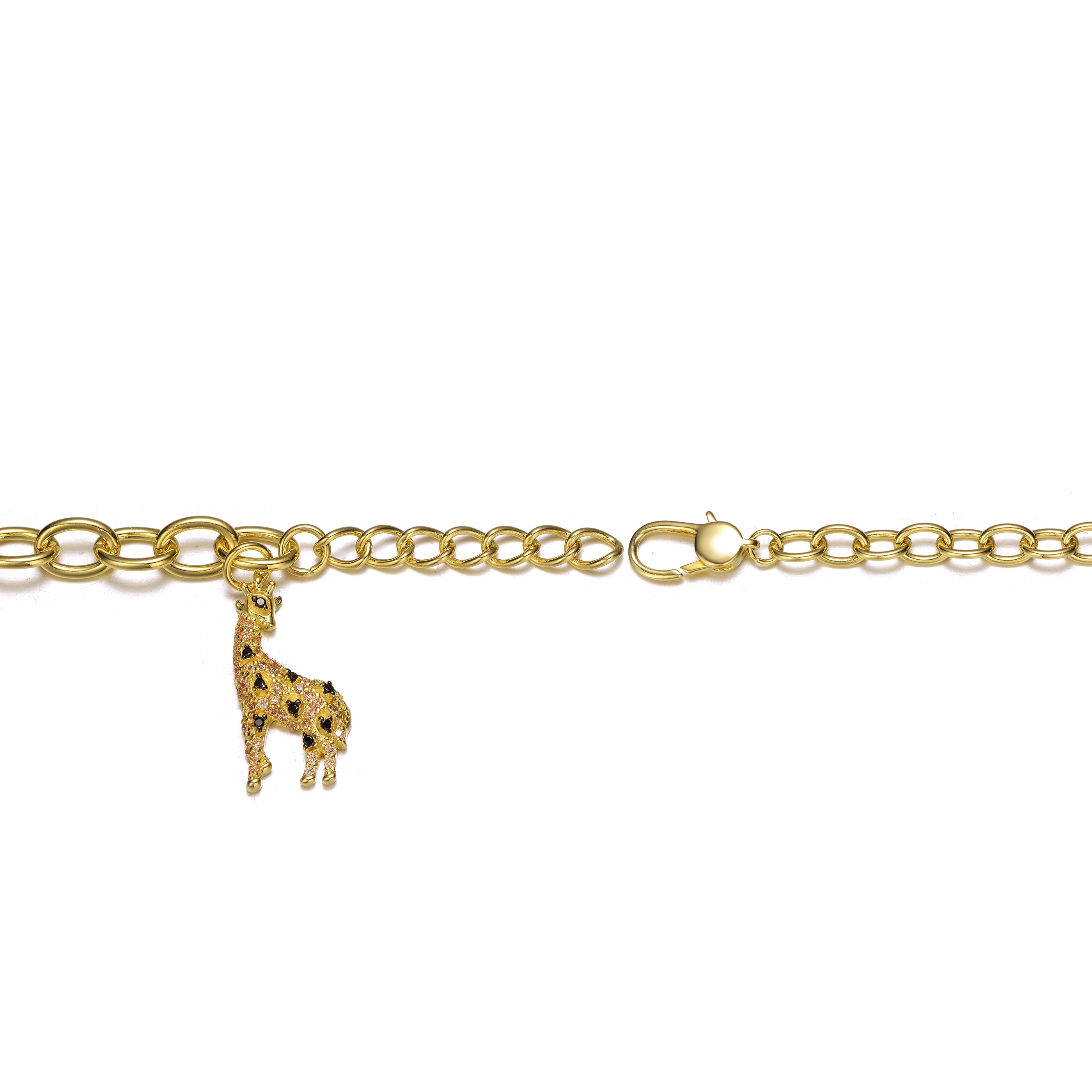 Giraffe Dangle Charm Bracelet GENEVIVE