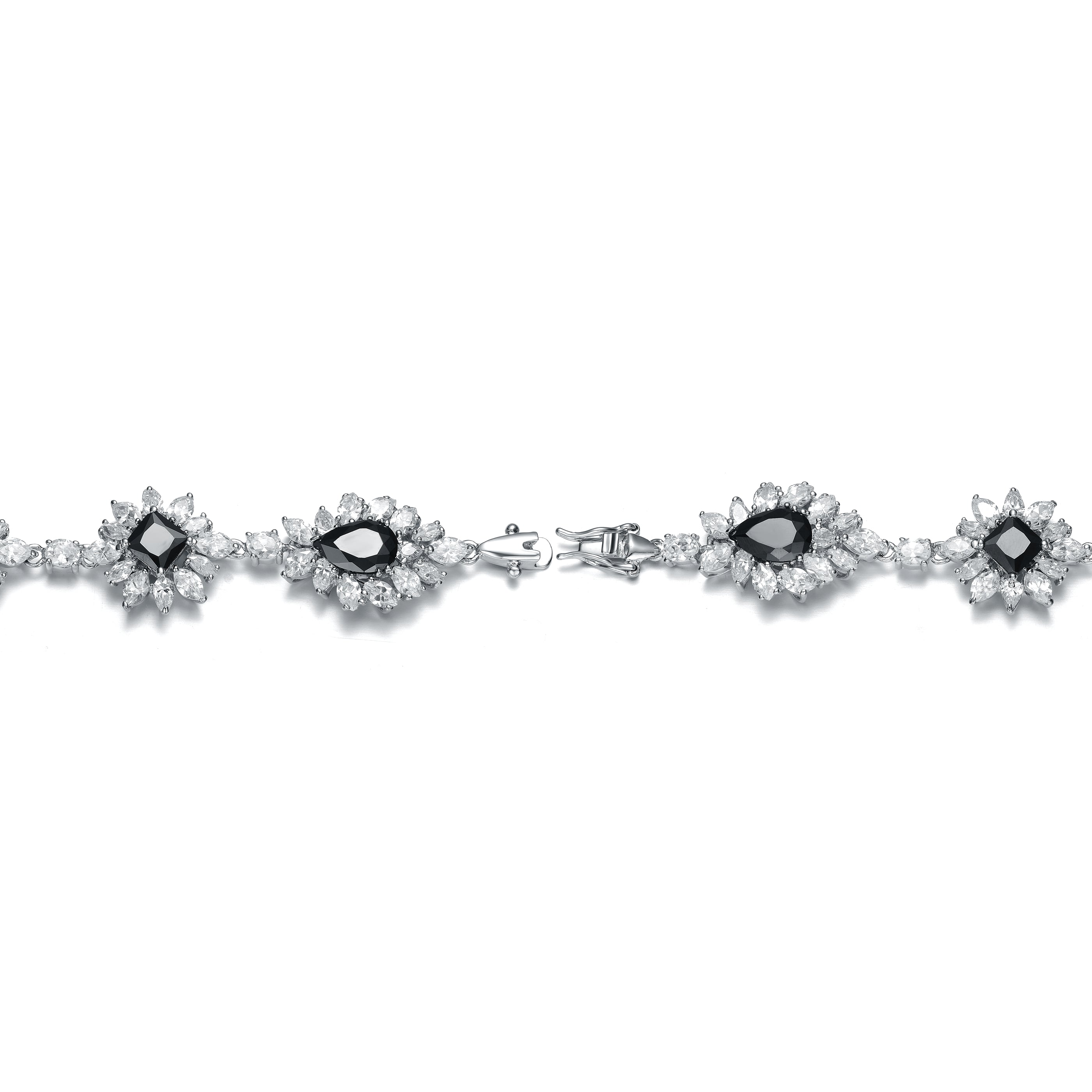 Simone Floral Statement Bracelet GENEVIVE