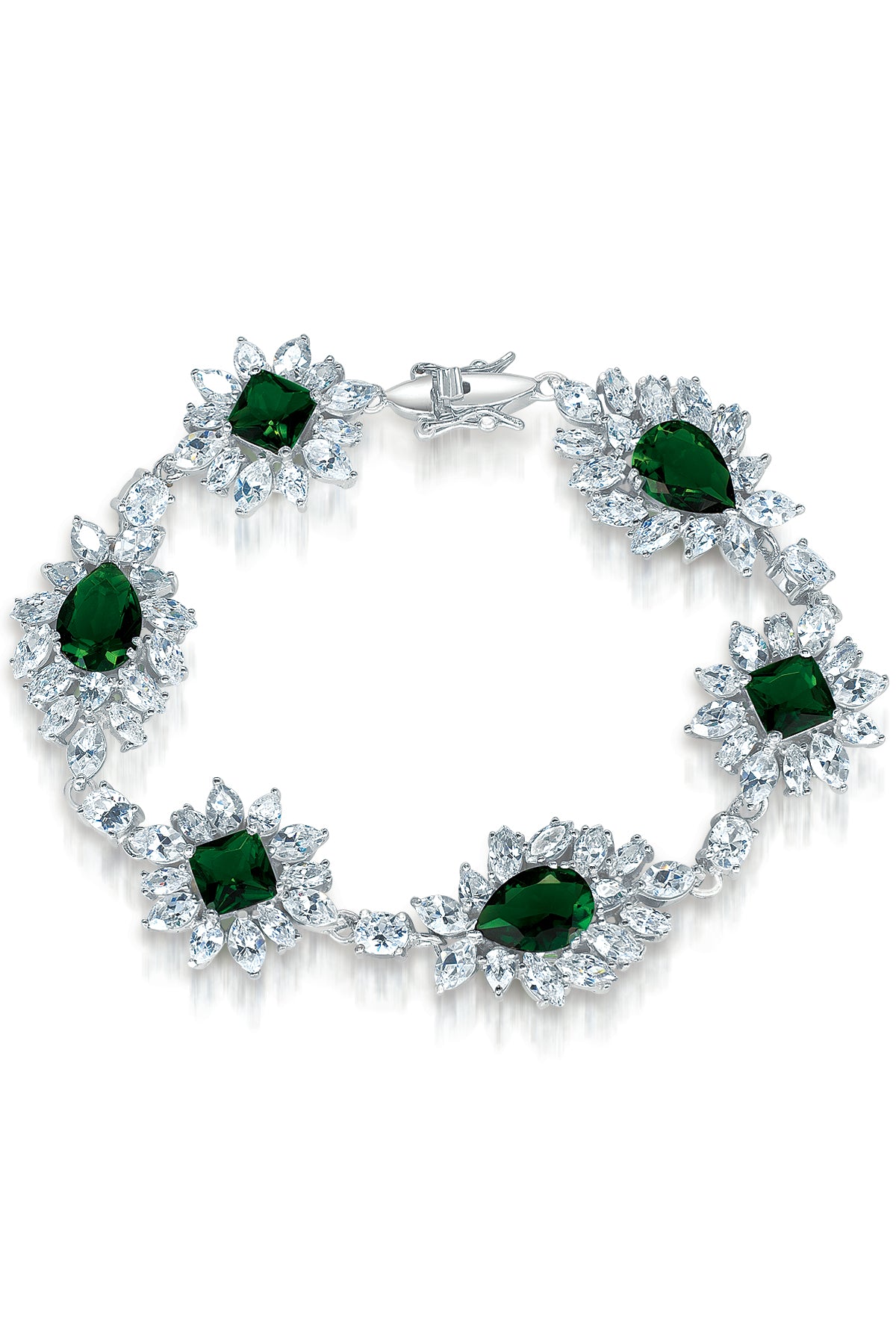Simone Floral Statement Bracelet GENEVIVE