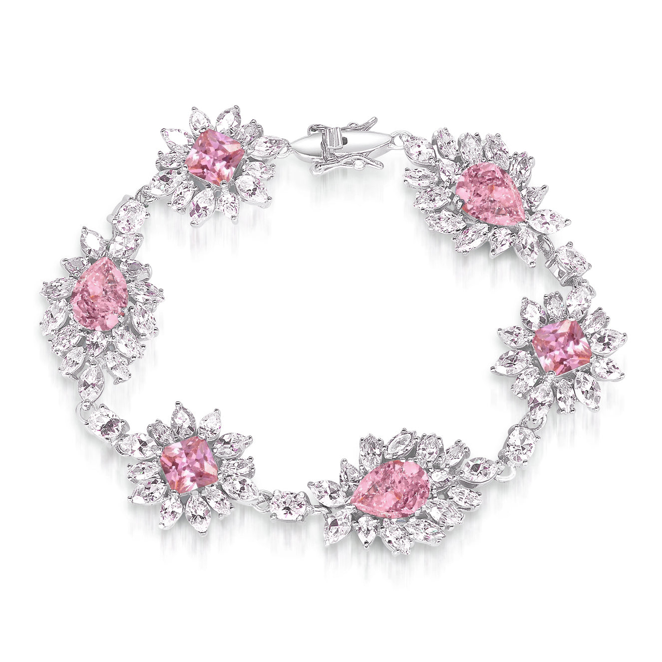Simone Floral Statement Bracelet GENEVIVE