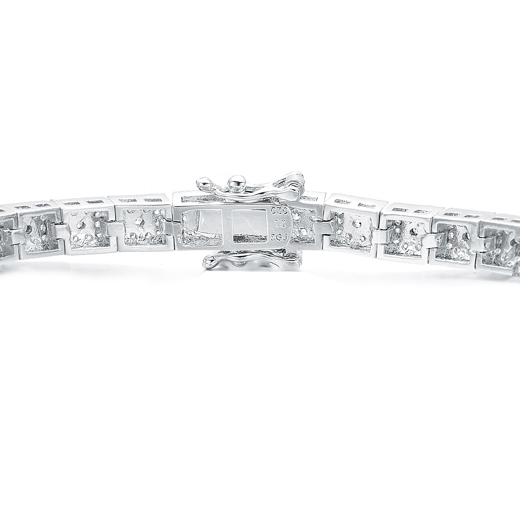 Déco Baguette Link Bracelet GENEVIVE