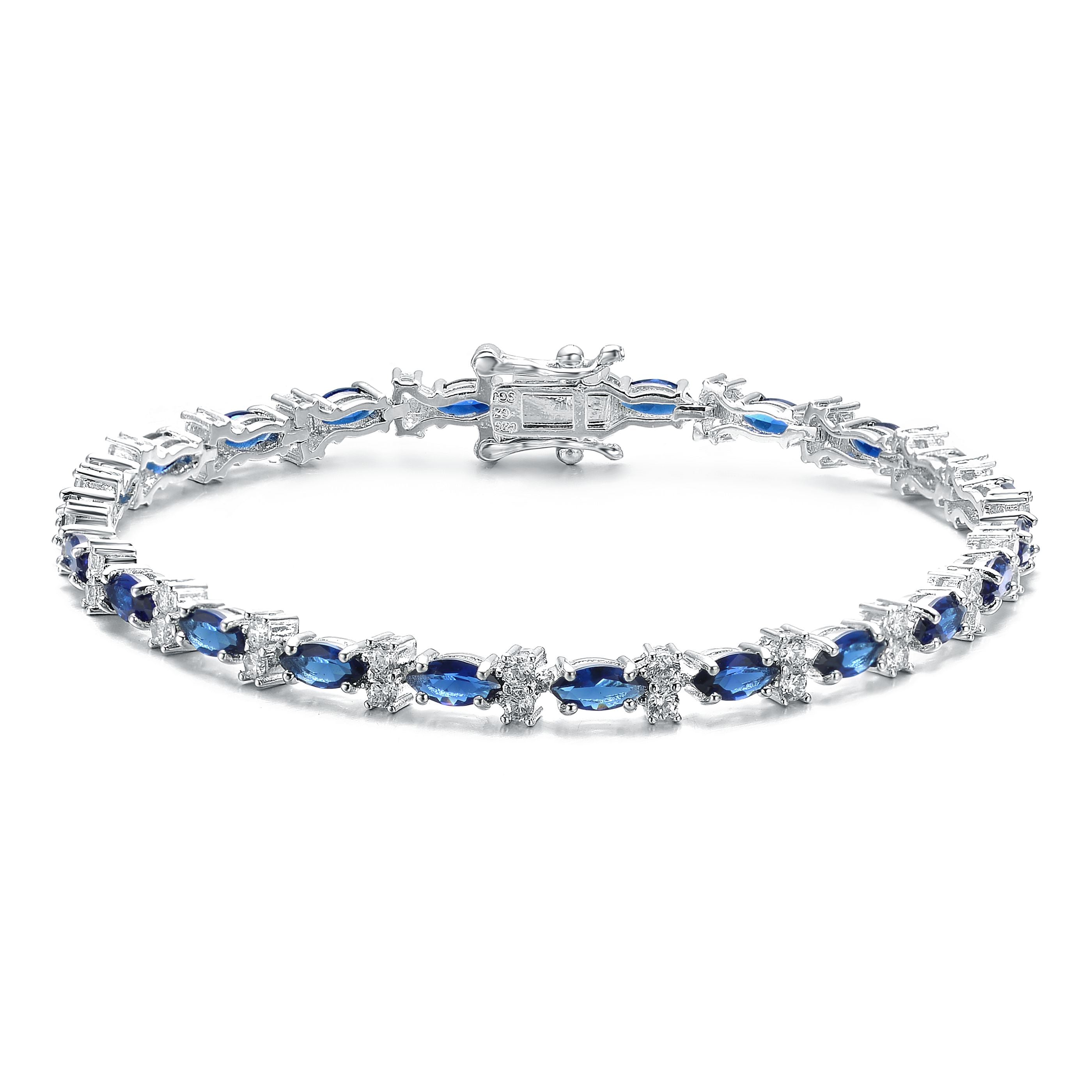 Noelle Green Tennis Bracelet GENEVIVE