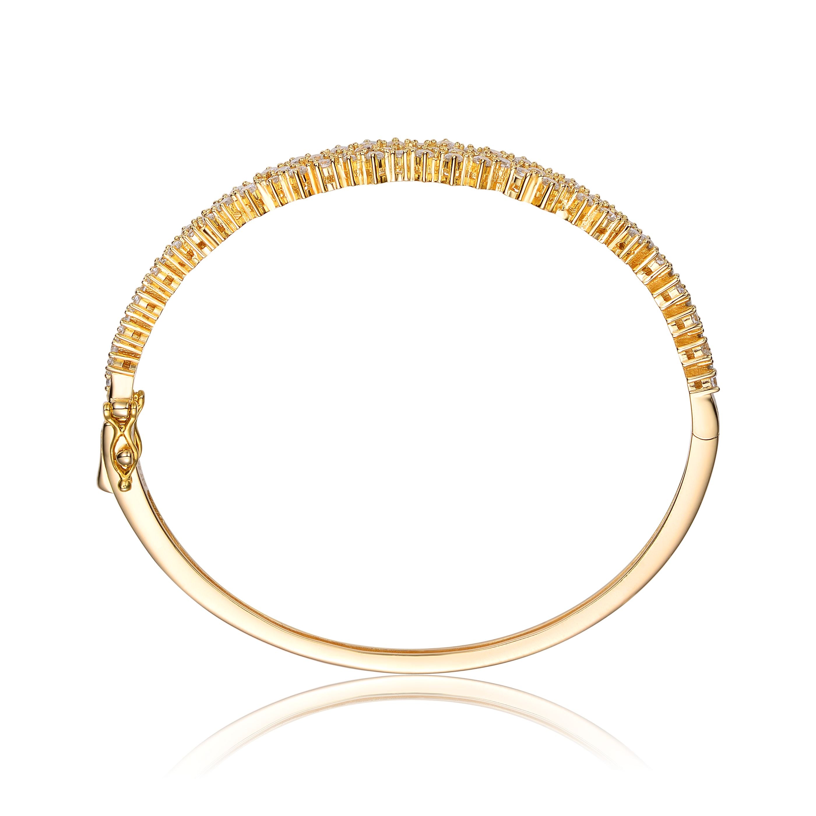 Lierre Cluster Bangle Bracelet GENEVIVE