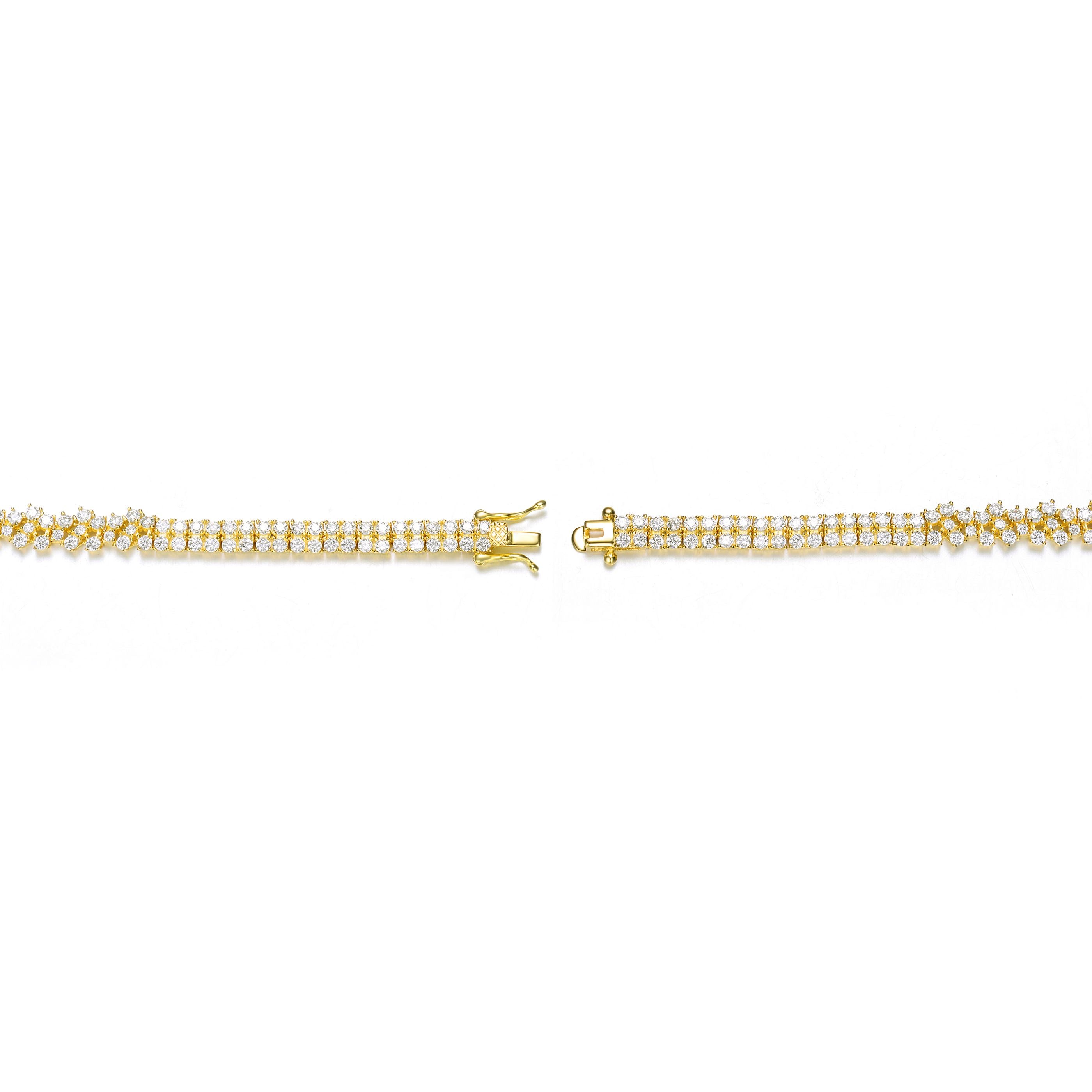 Lierre Cluster Bangle Bracelet GENEVIVE