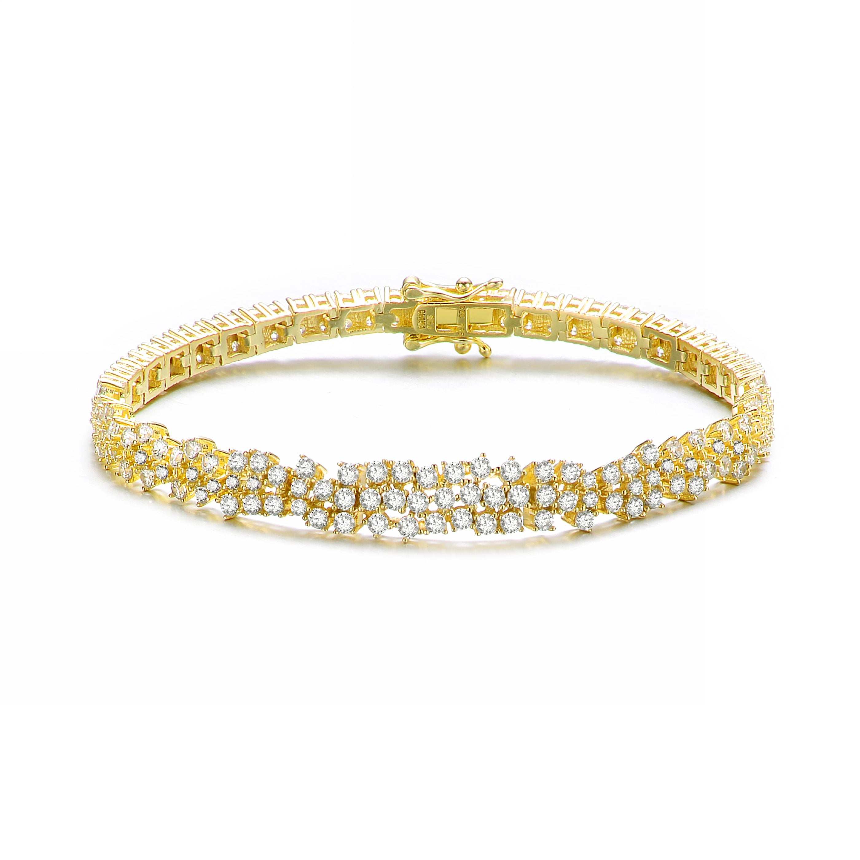 Lierre Cluster Bangle Bracelet GENEVIVE