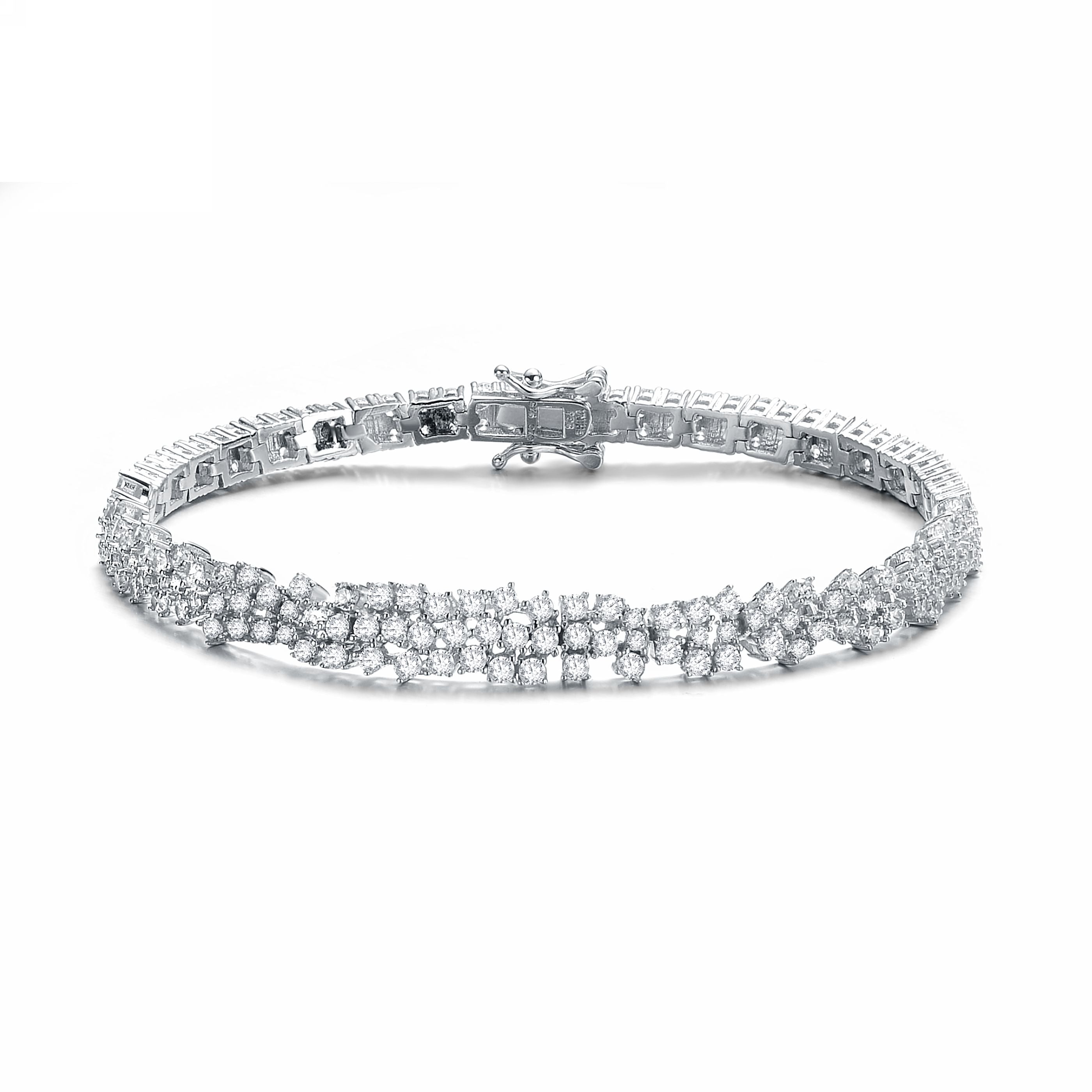Lierre Cluster Bangle Bracelet GENEVIVE