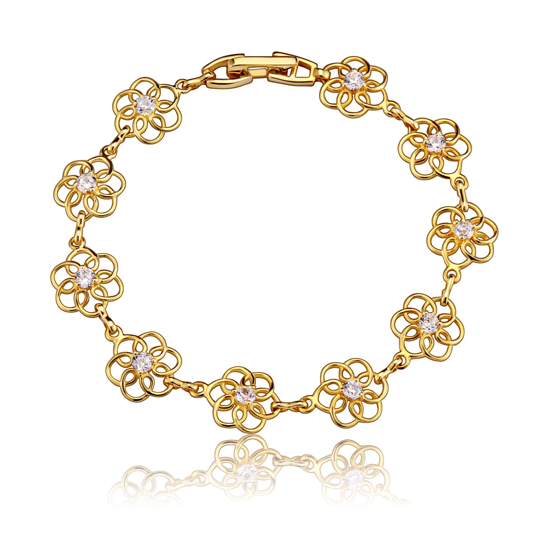 Sophie Accent Flower Bracelet GENEVIVE