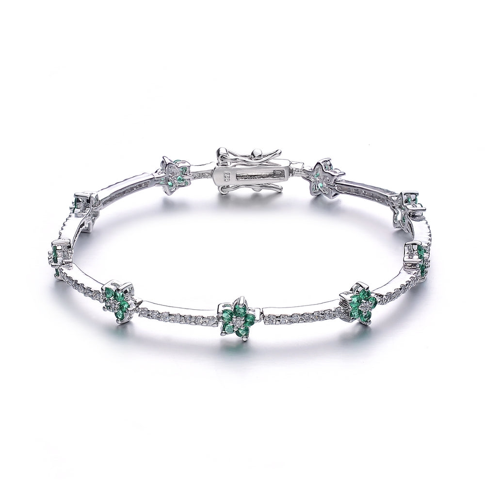 Lucie Statement Flower Bracelet GENEVIVE