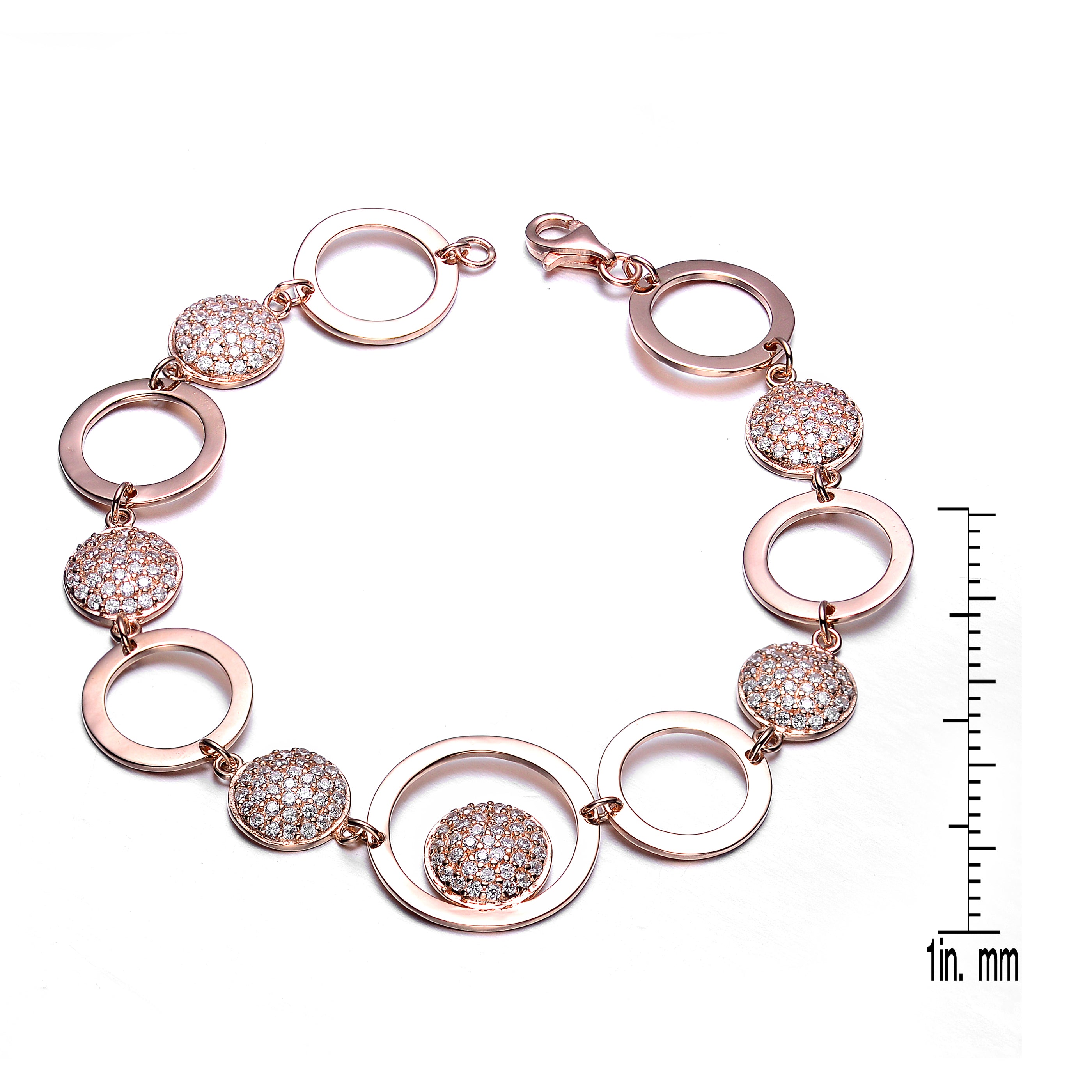 Raquelle Bracelet With Connecting Circles GENEVIVE