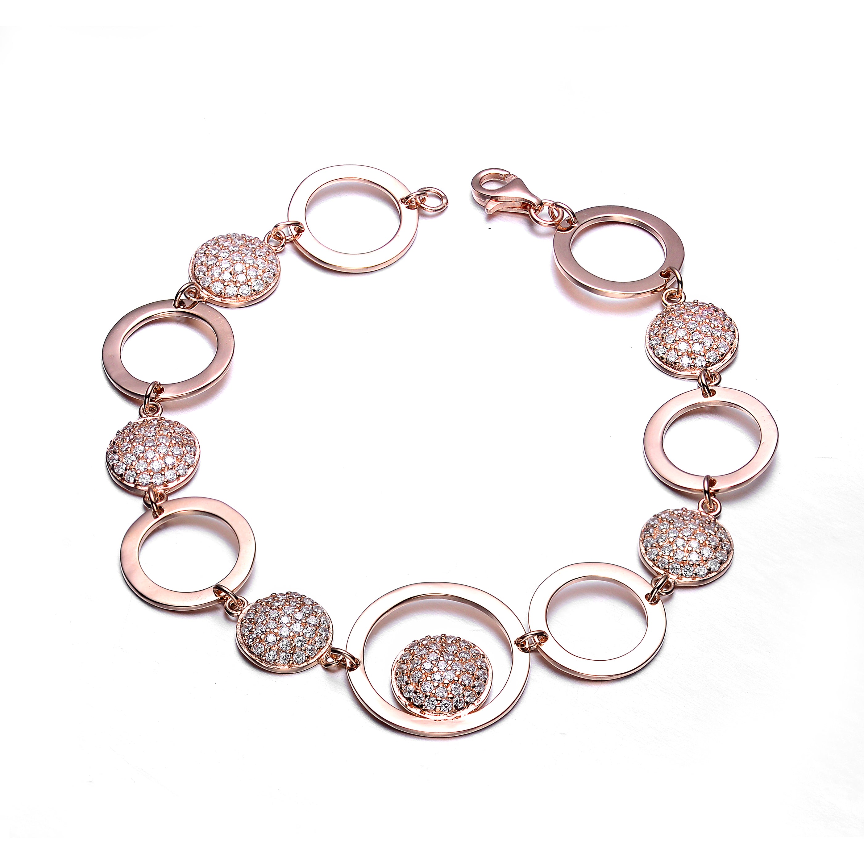 Raquelle Bracelet With Connecting Circles GENEVIVE