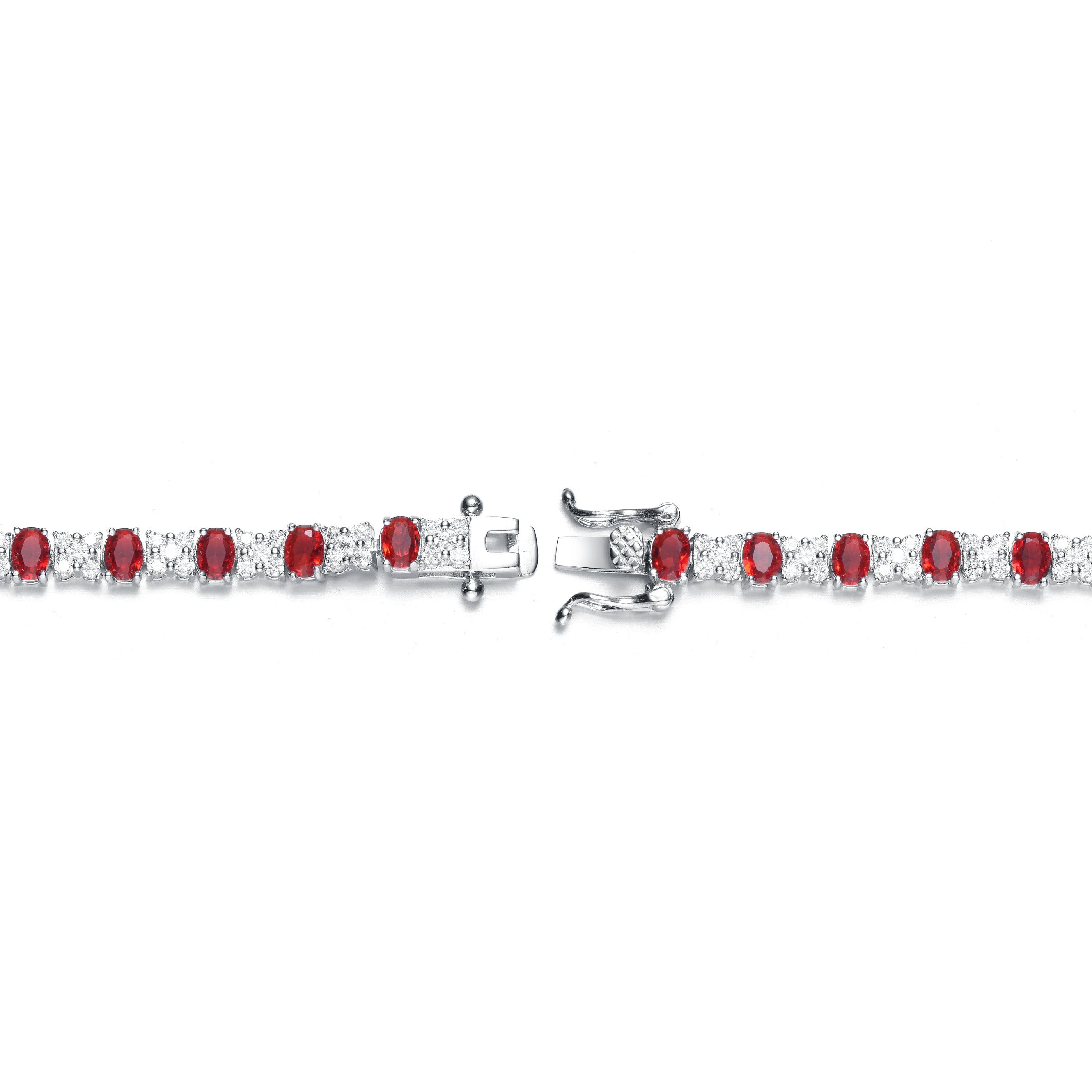 Giselle Oval Cut Couture Tennis Bracelet GENEVIVE