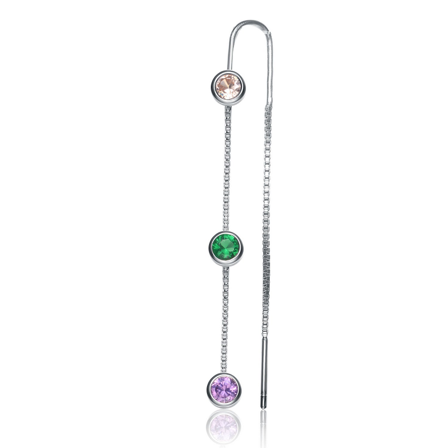 Sabine Fish Hook Drop Earrings GENEVIVE