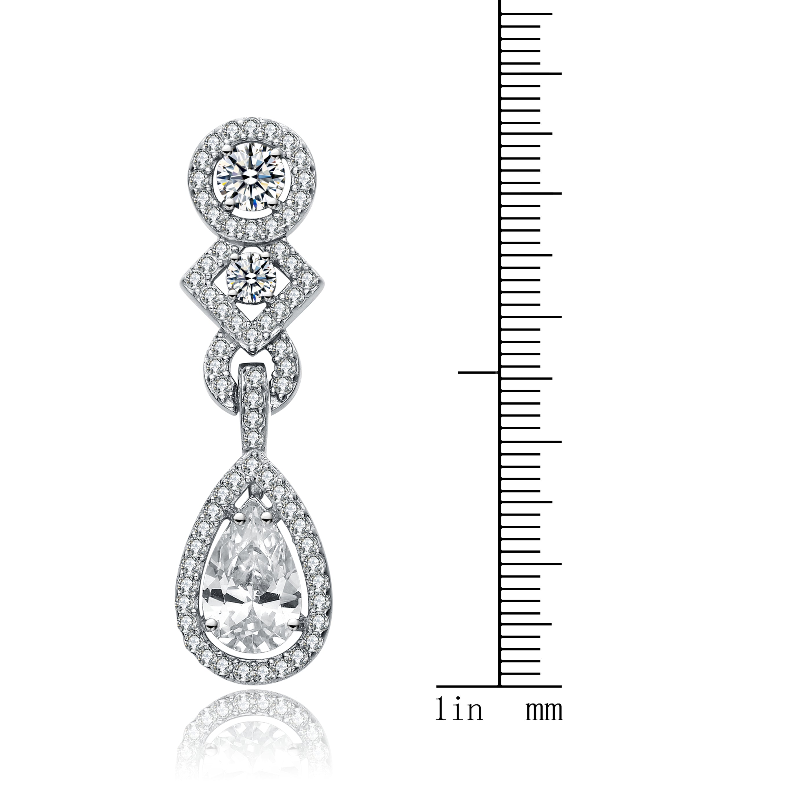Céline Sunset Dangle Couture Earrings GENEVIVE