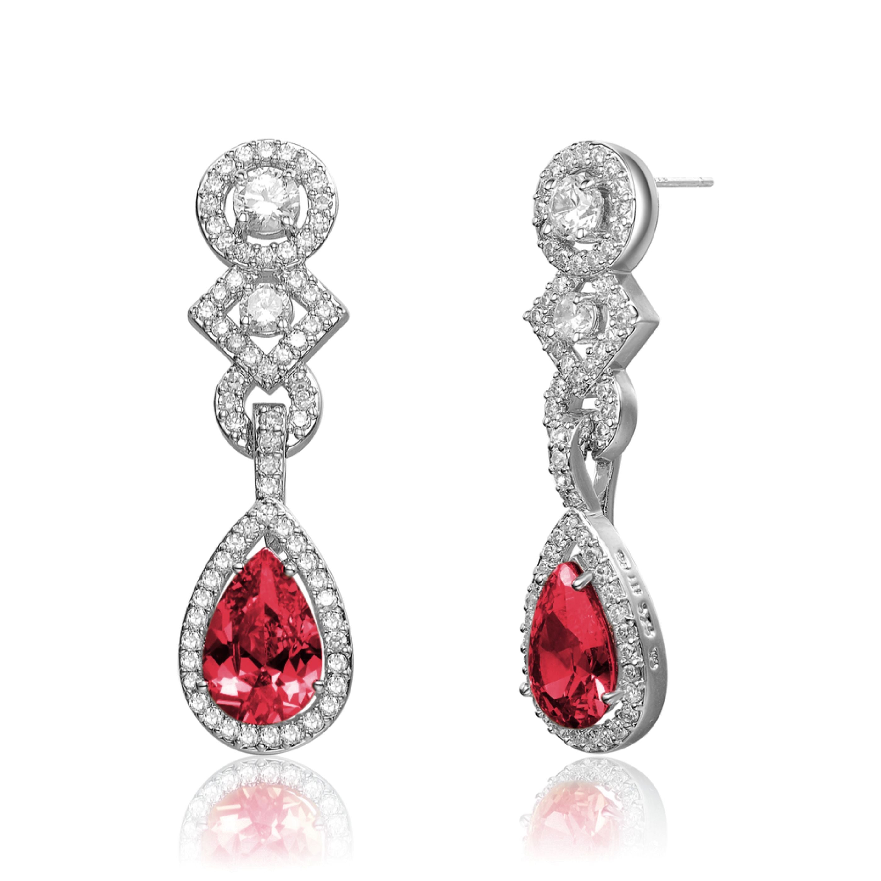 Céline Sunset Dangle Couture Earrings GENEVIVE