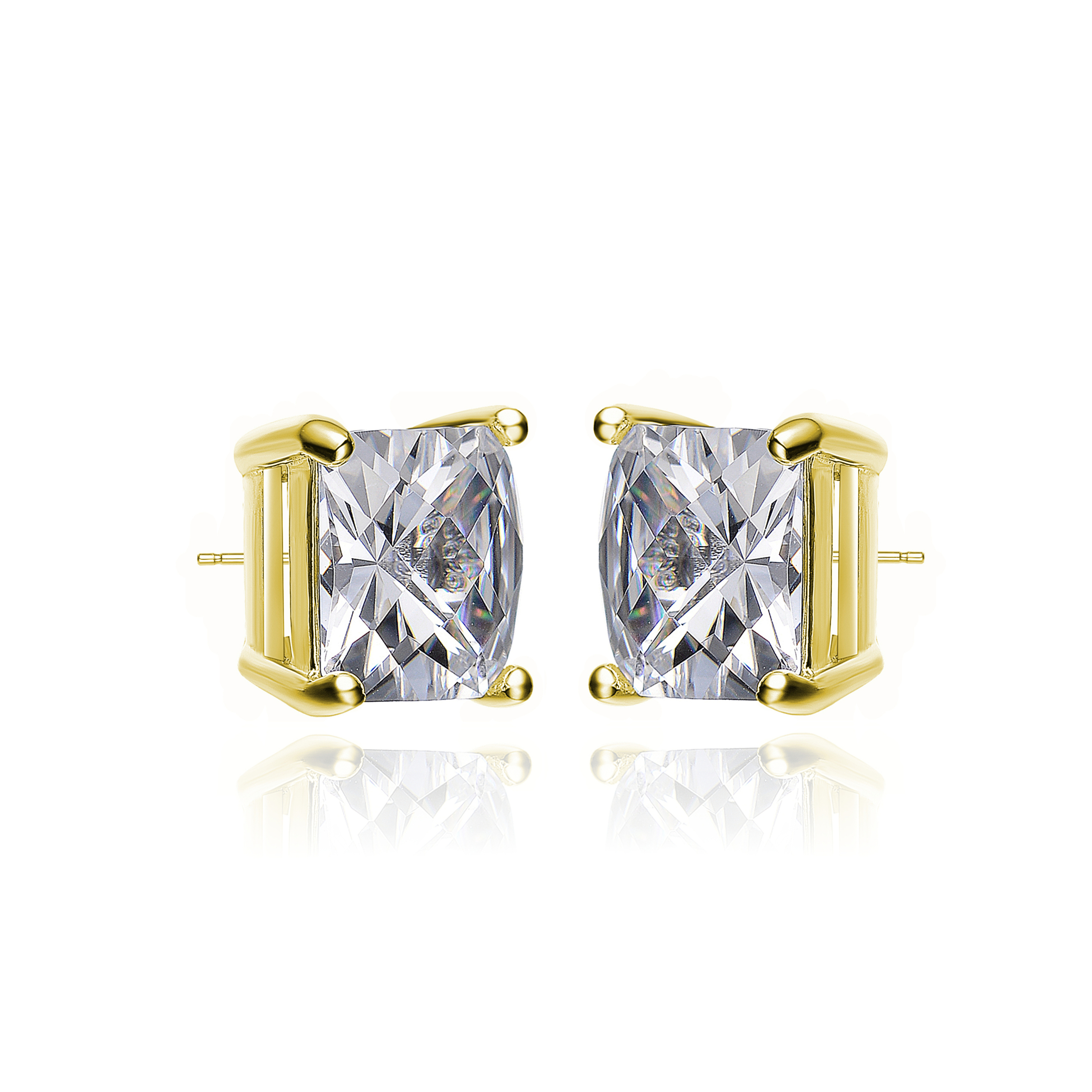 Renée Cubic Square Earrings GENEVIVE
