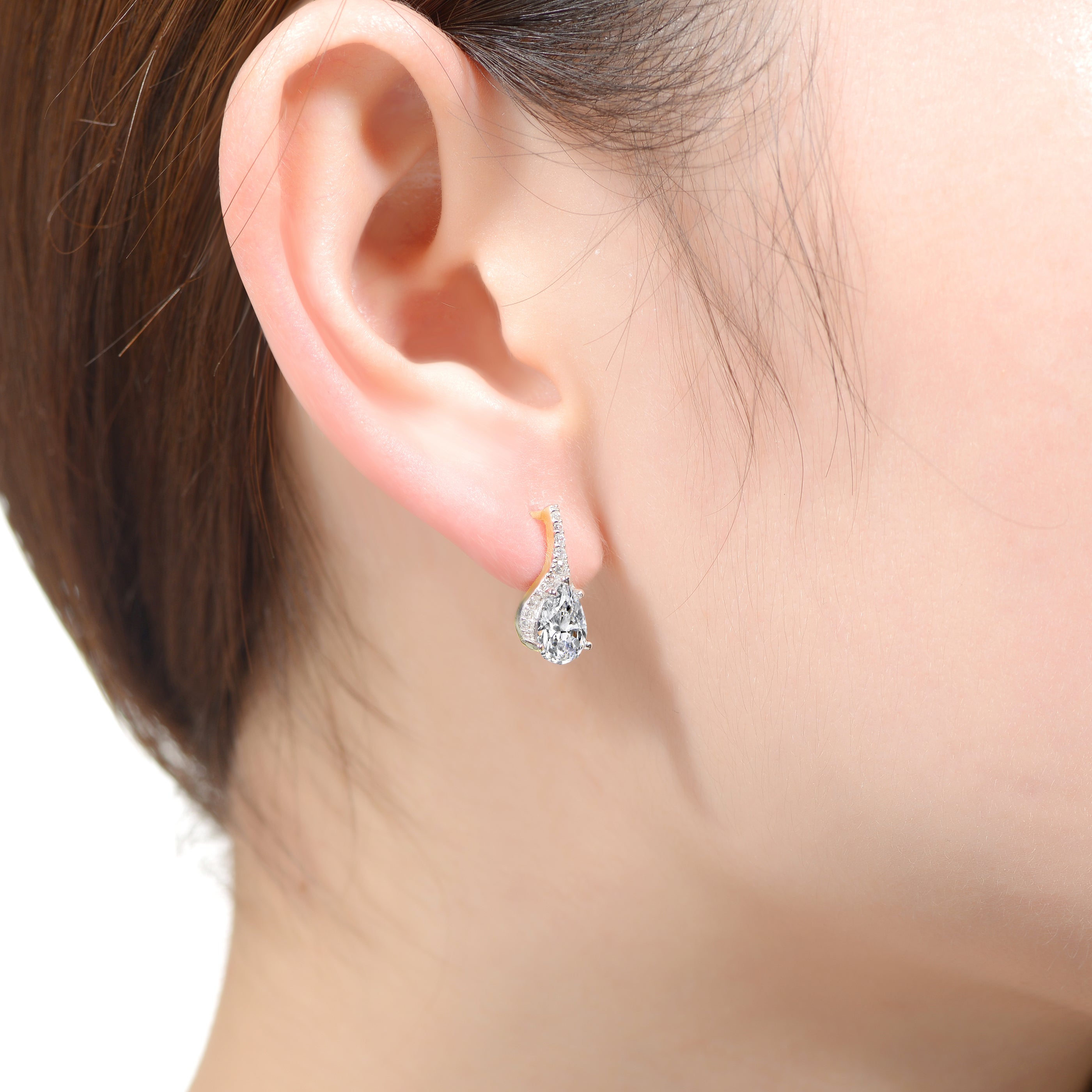 Constance Dual Color Earrings GENEVIVE