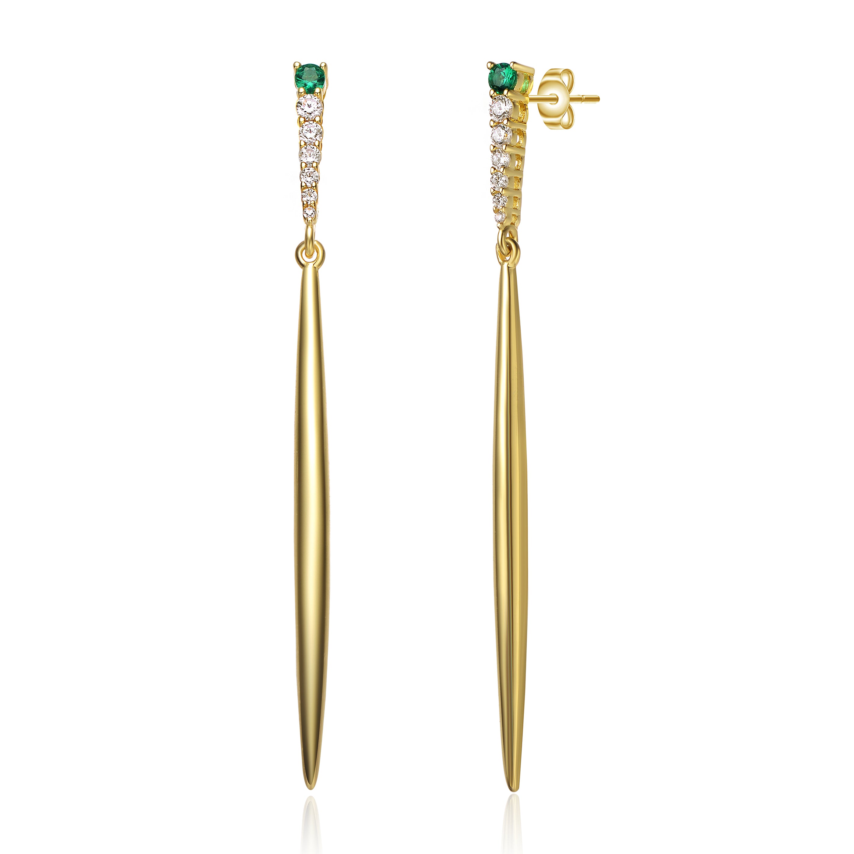 Noémie Icicle Spike Couture Dangle Earrings GENEVIVE