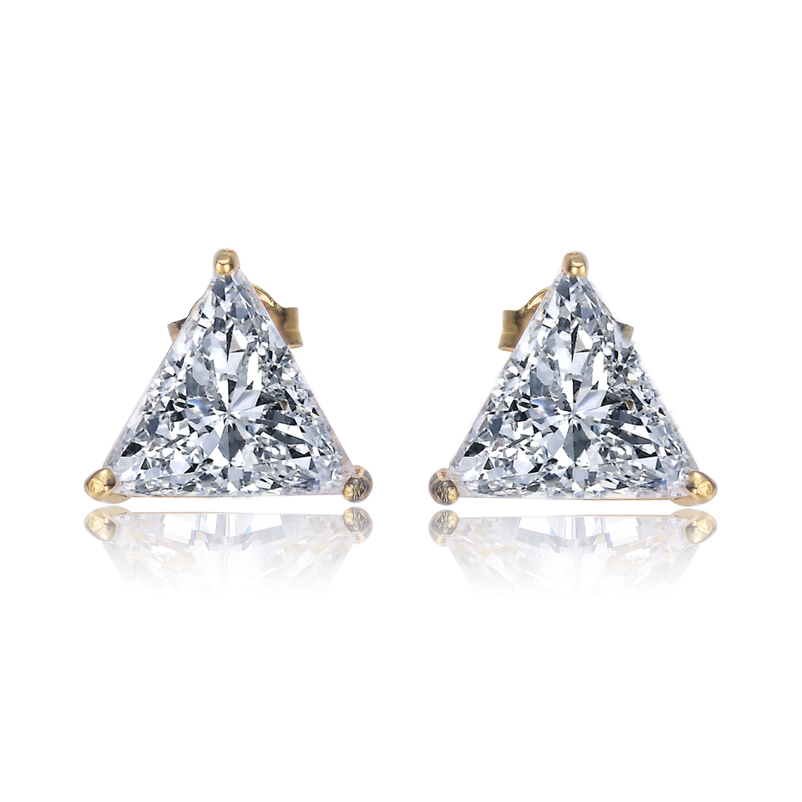 Elise Triangle Déco Classic Earrings GENEVIVE
