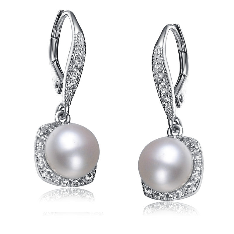 Natalia Pearl Drop Earrings GENEVIVE
