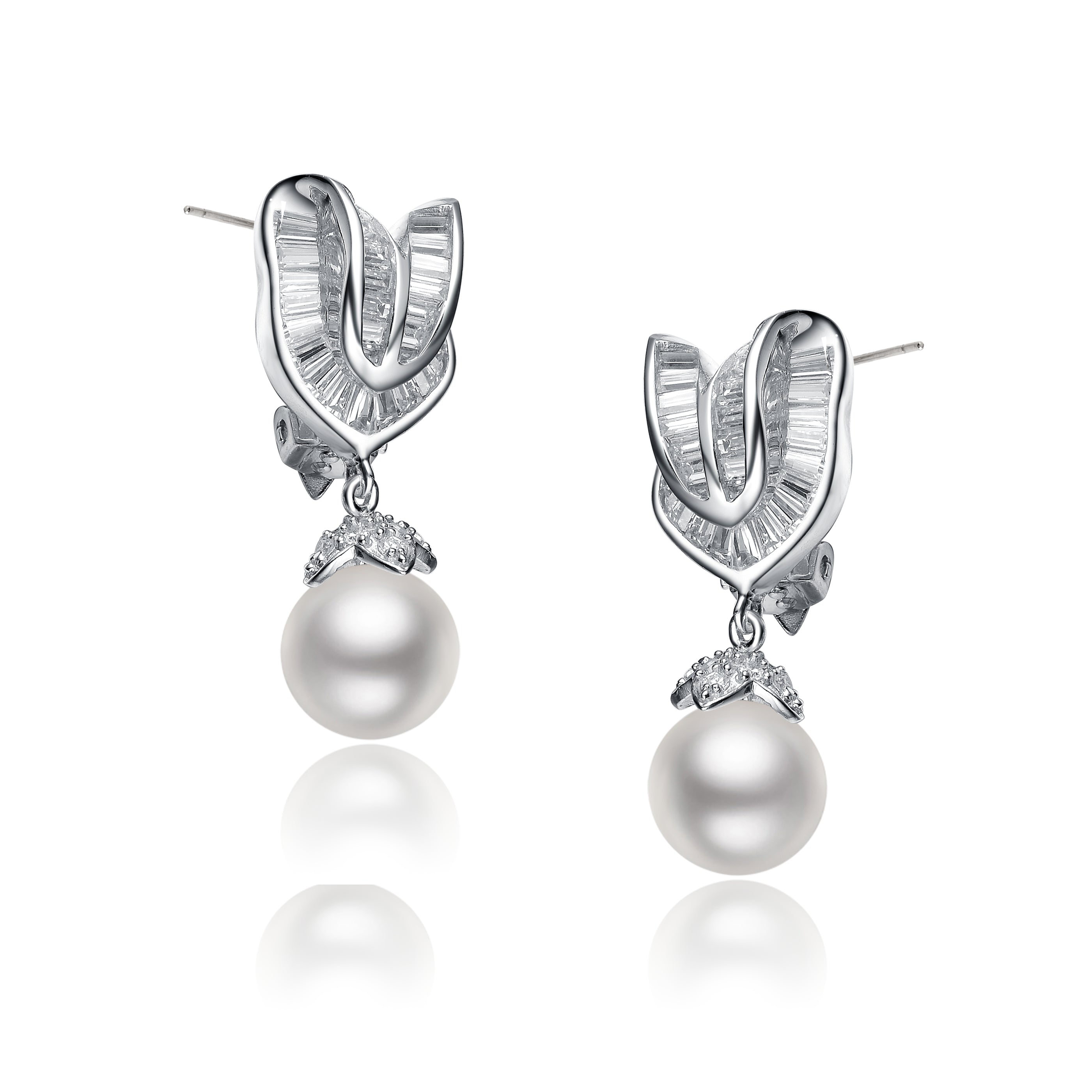 Renee Classic Pearl Drop Earrings GENEVIVE