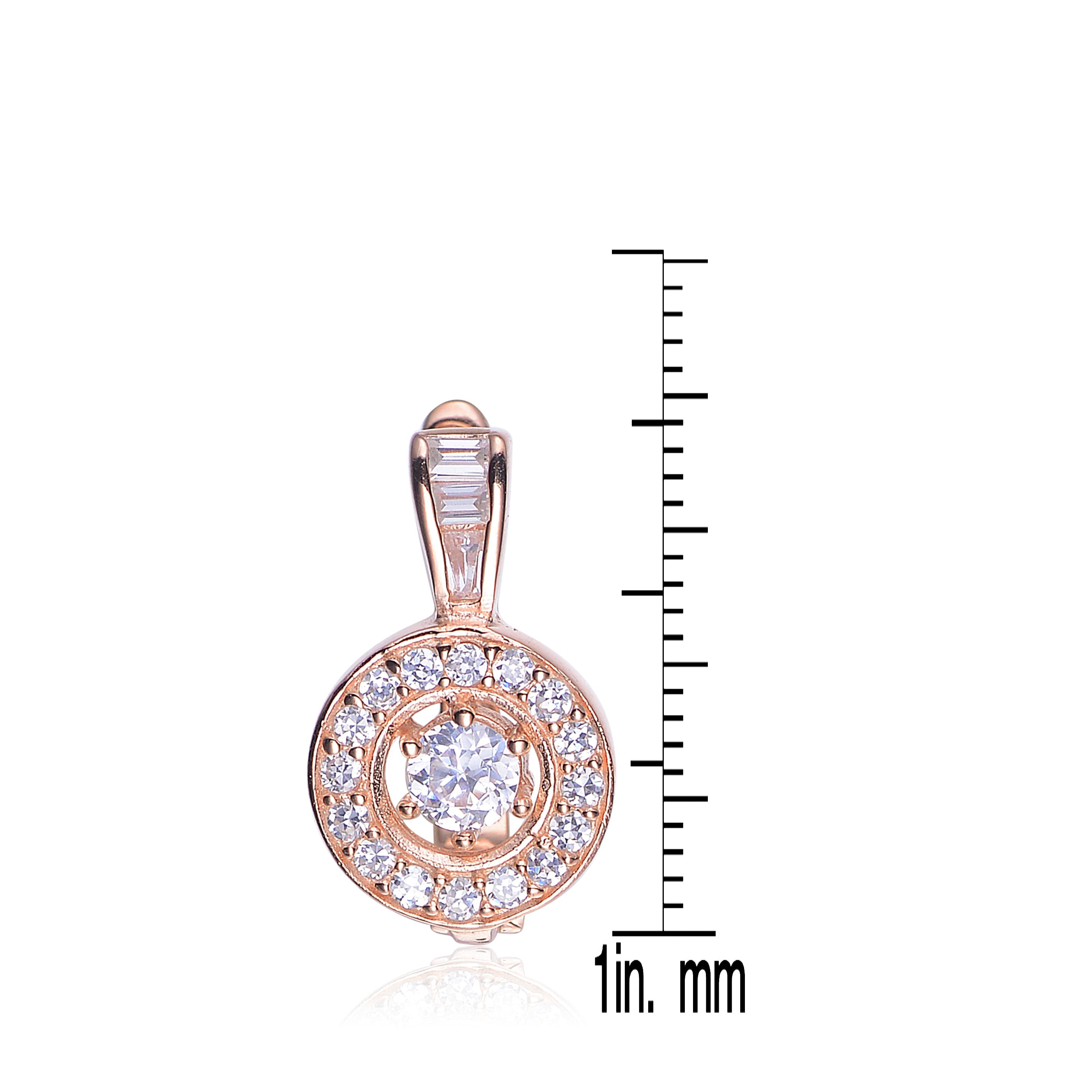 Dominique Dainty Circle Earrings GENEVIVE