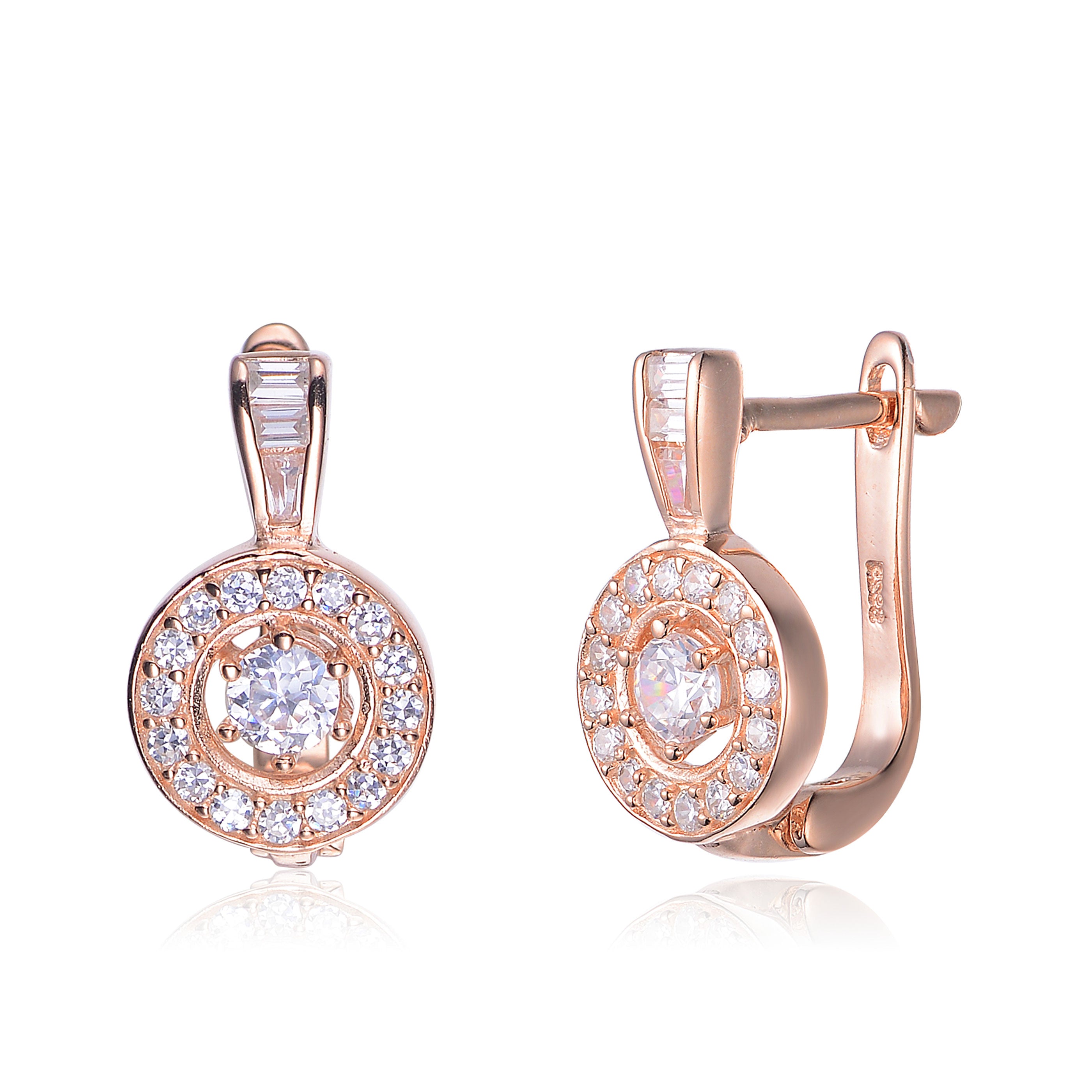 Dominique Dainty Circle Earrings GENEVIVE