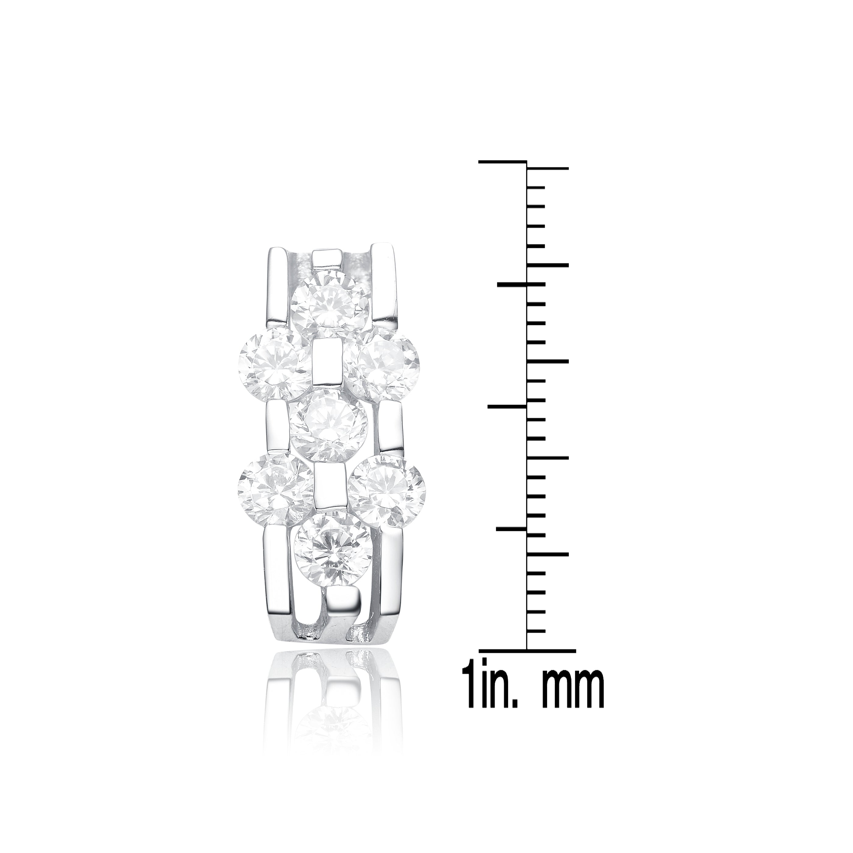 Audrey Seven Stone Earrings GENEVIVE