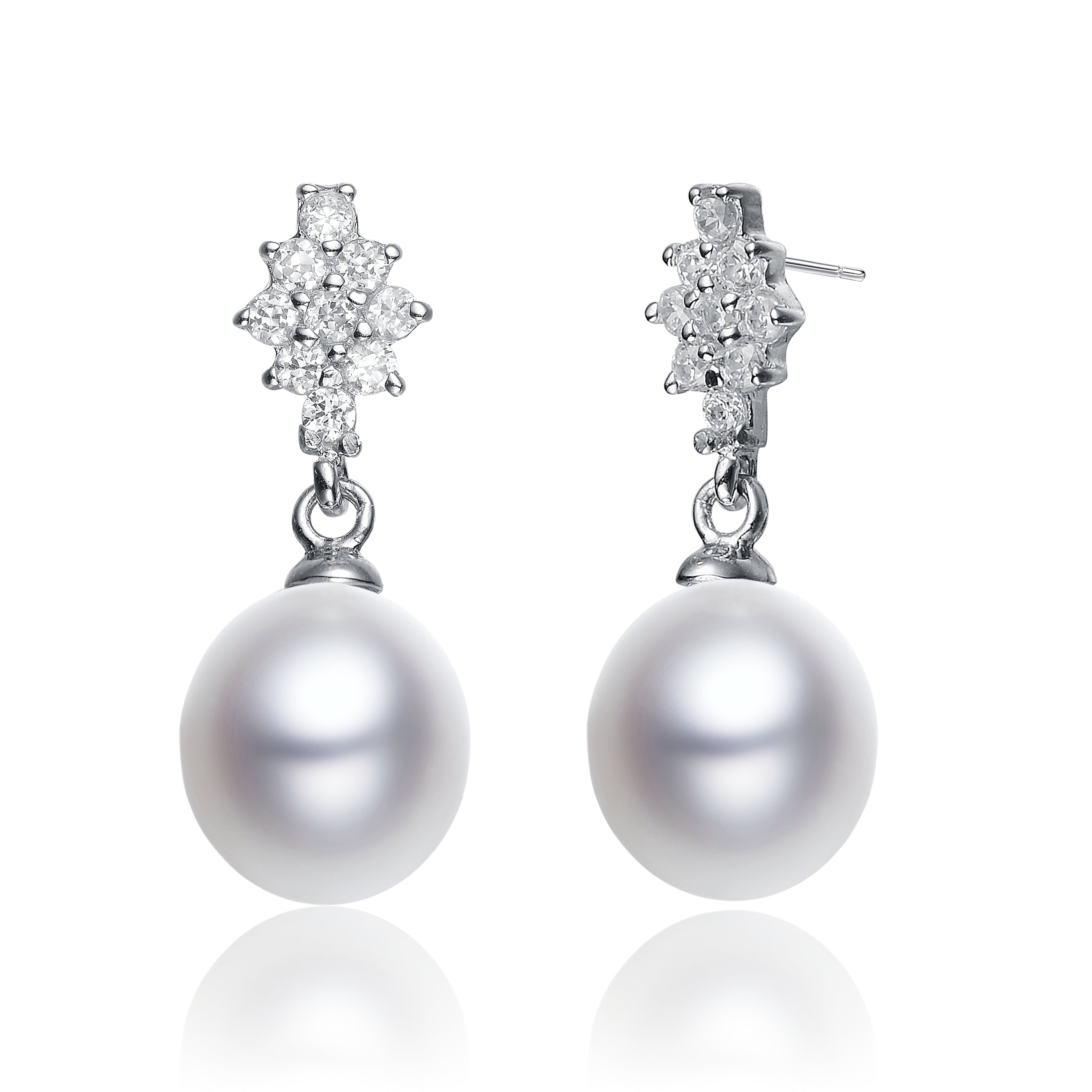 Natalie Pearl Drop Earrings GENEVIVE