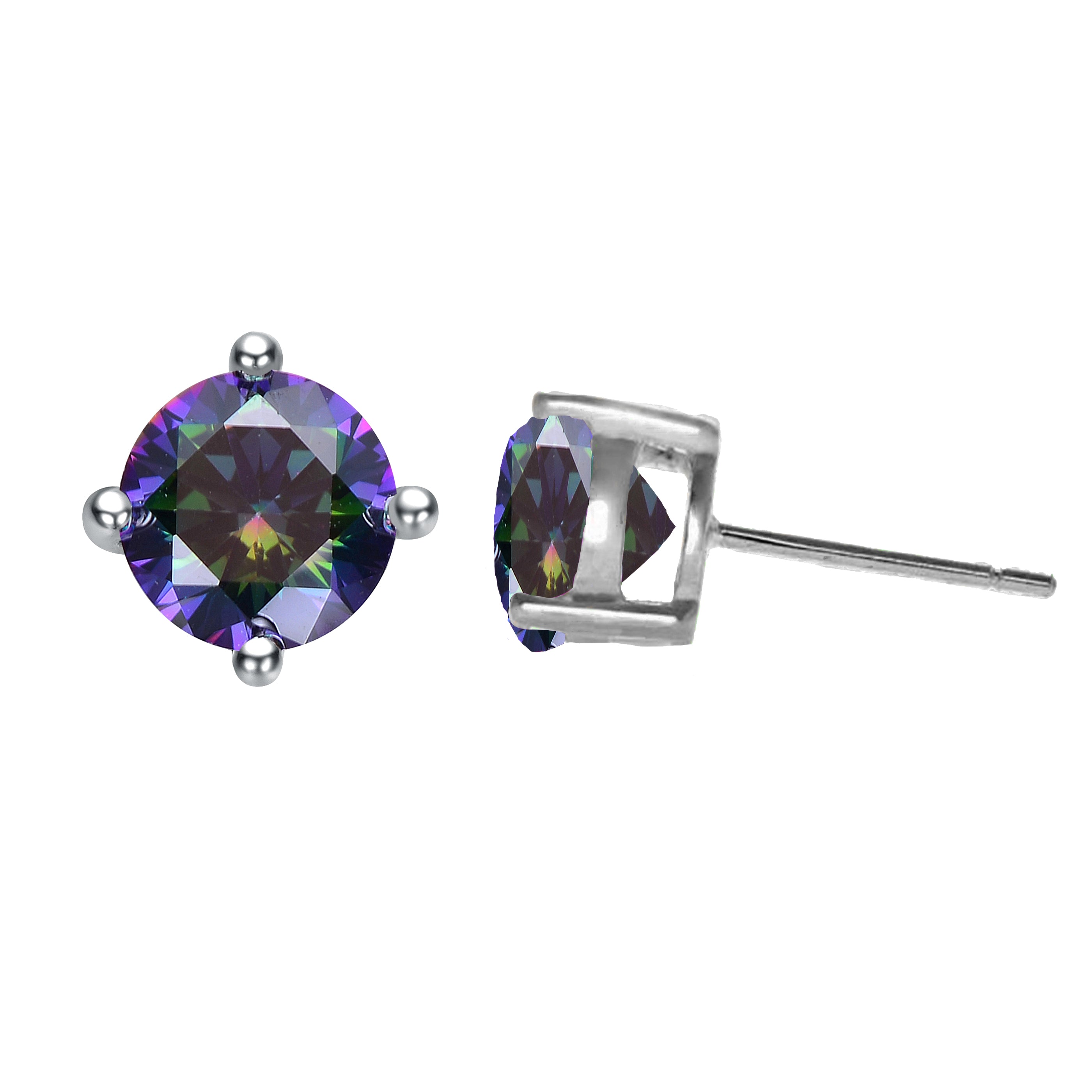 Marie Couture Birthstone Solitaire Earrings GENEVIVE