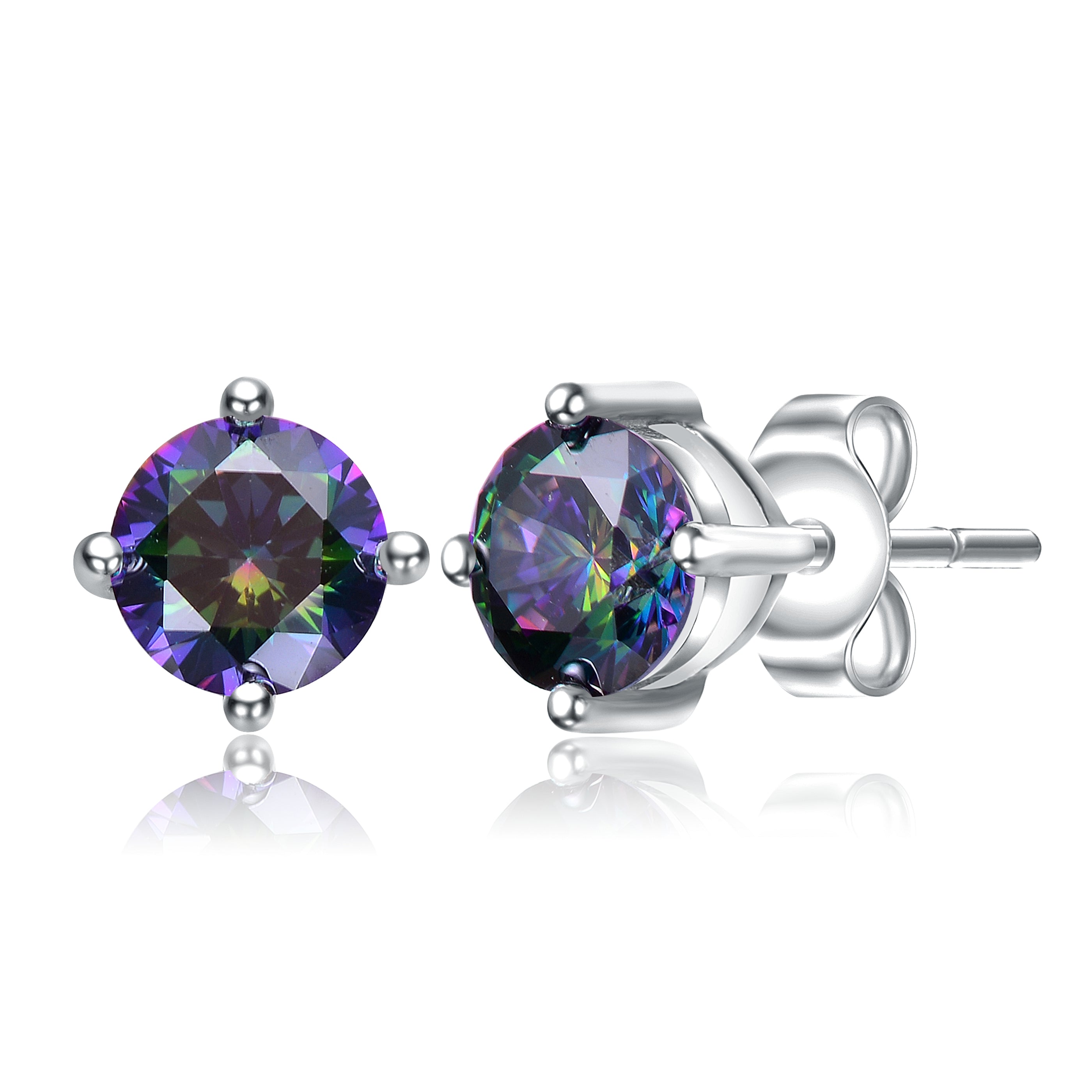 Marie Couture Birthstone Solitaire Earrings GENEVIVE