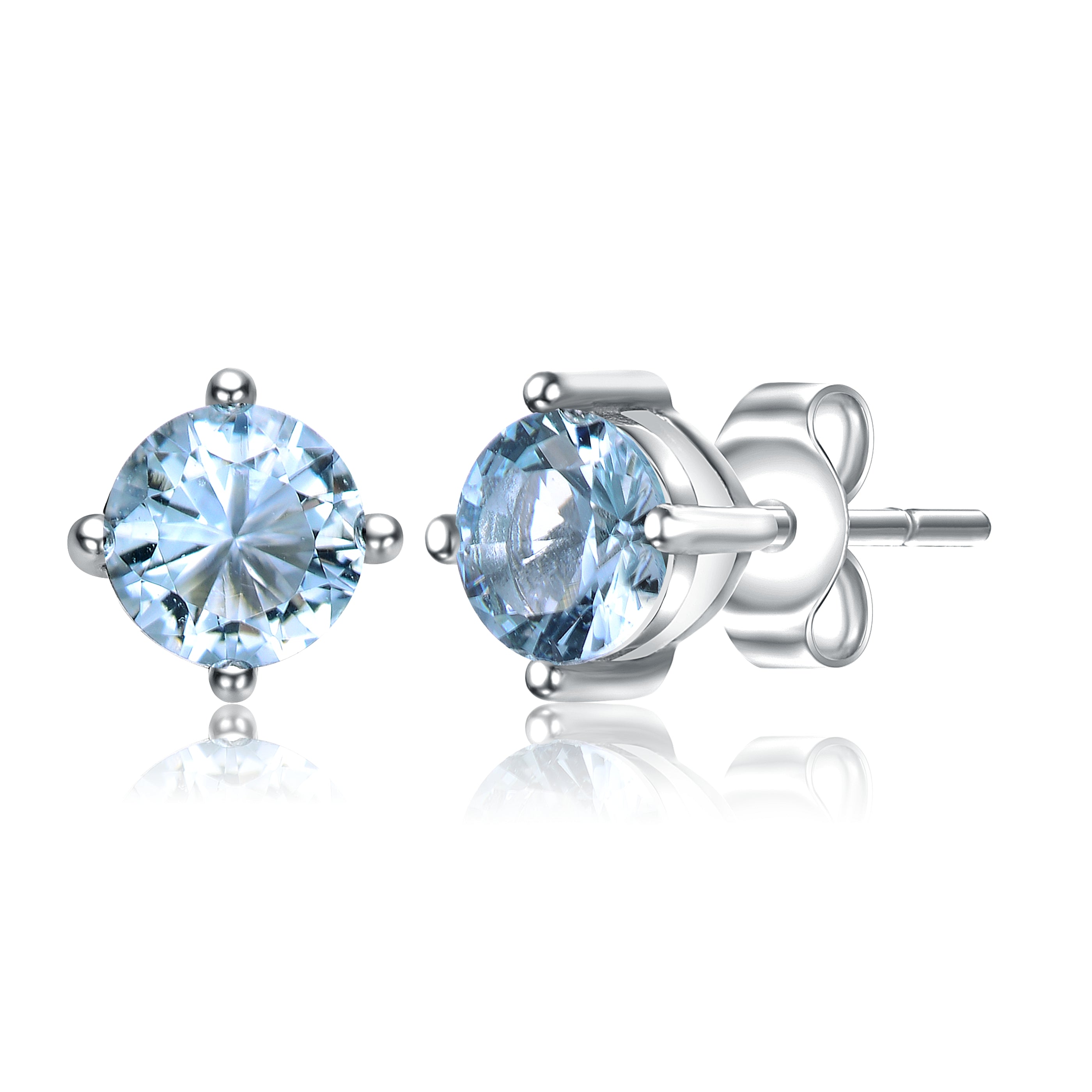Marie Couture Birthstone Solitaire Earrings GENEVIVE