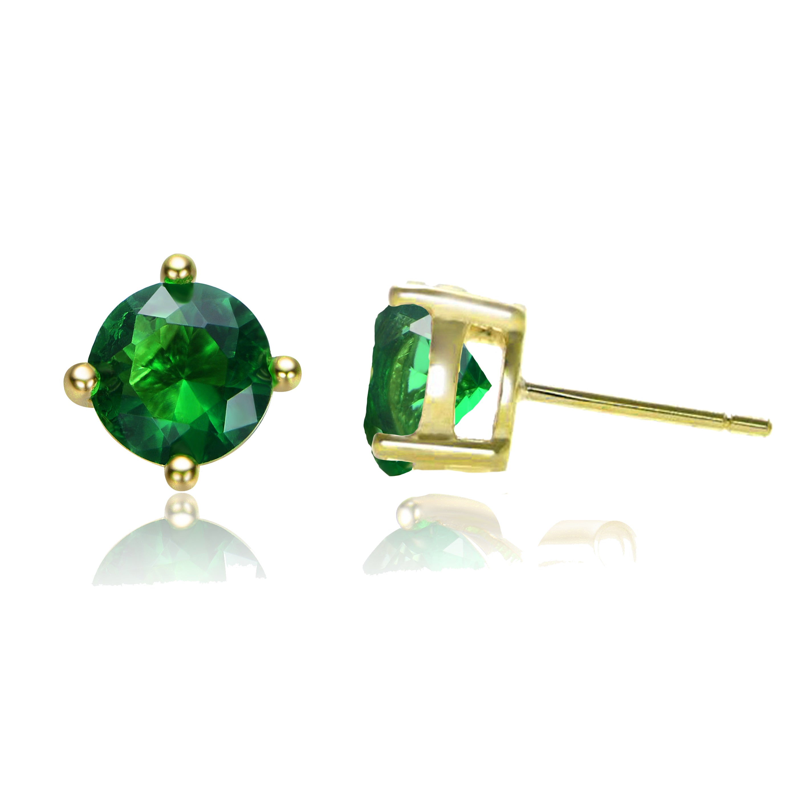 Marie Couture Birthstone Solitaire Earrings GENEVIVE