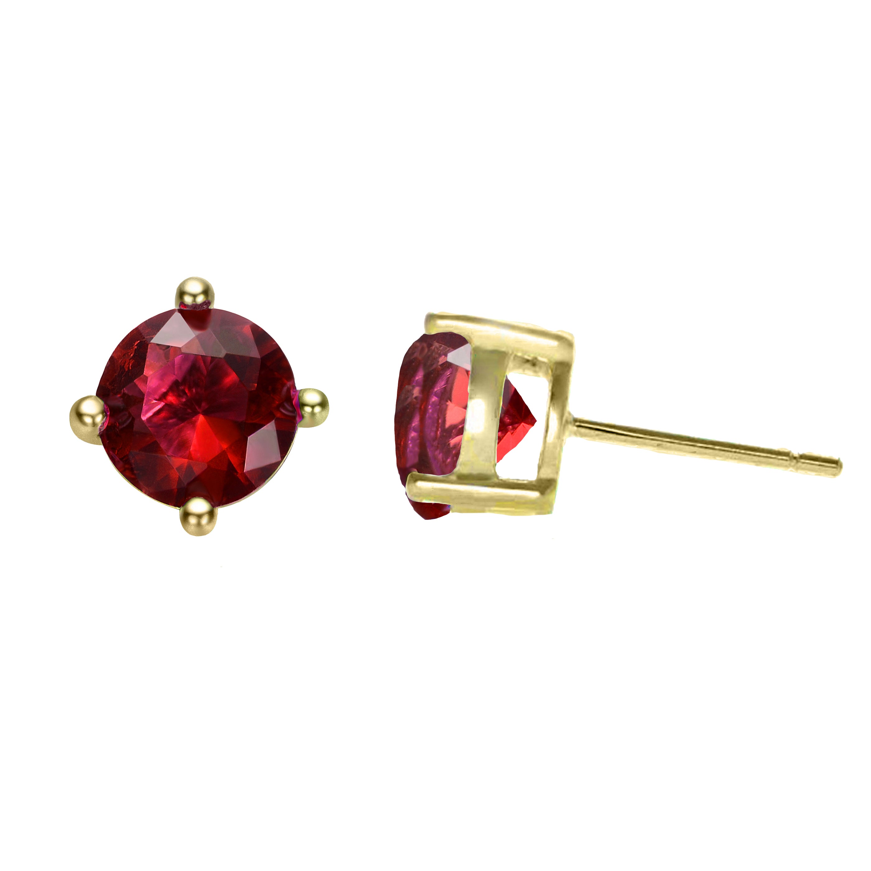 Marie Couture Birthstone Solitaire Earrings GENEVIVE